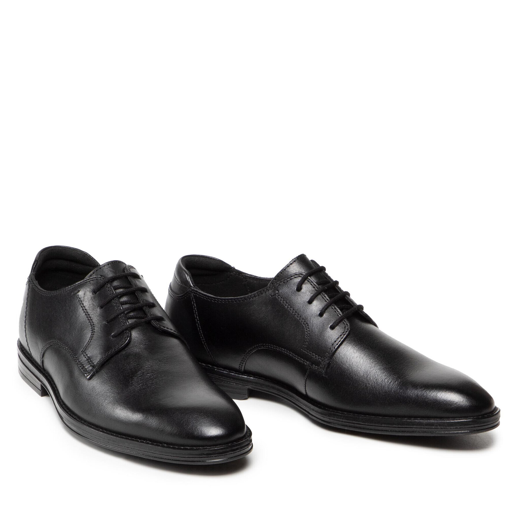 Clarks Обувки CitiStrideWalk 261613037 Черен - Pepit.bg