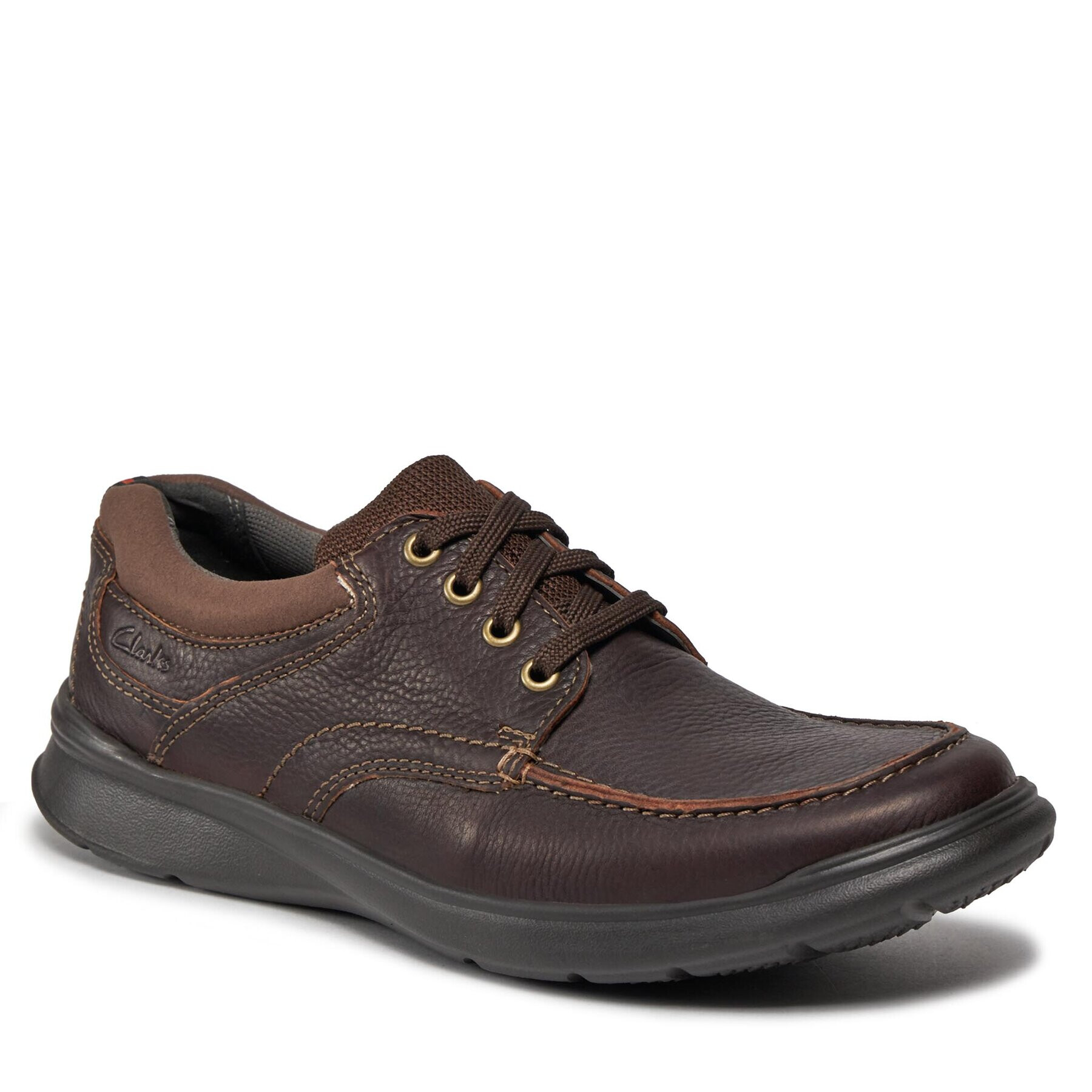 Clarks Обувки Cotrell Edge 261198037 Кафяв - Pepit.bg