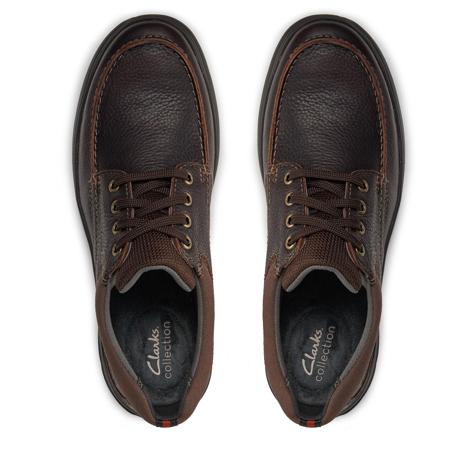 Clarks Обувки Cotrell Edge 261198037 Кафяв - Pepit.bg