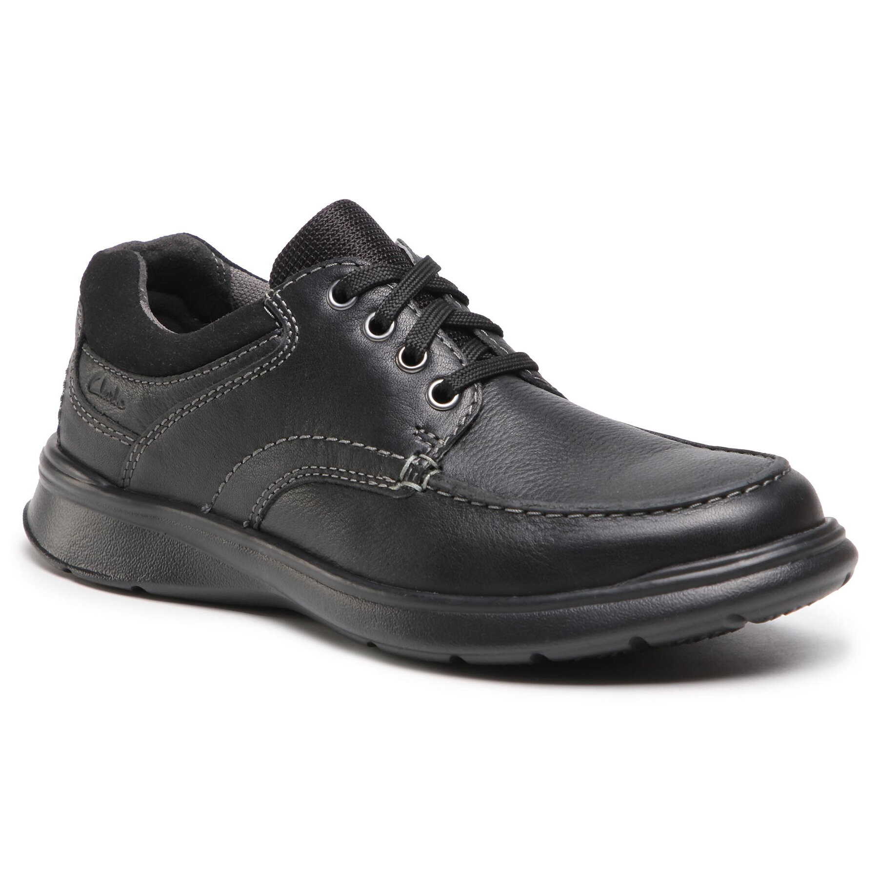 Clarks Обувки Cotrell Edge 261202117 Черен - Pepit.bg