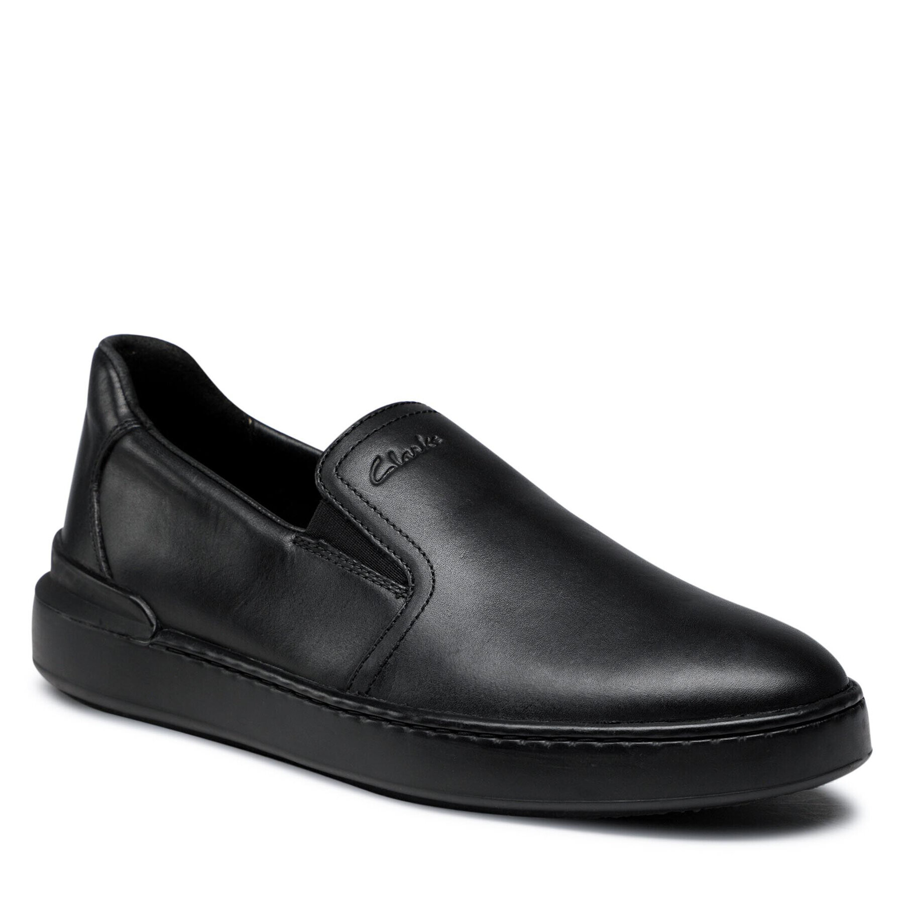 Clarks Обувки Courtlite Slip 261658667 Черен - Pepit.bg