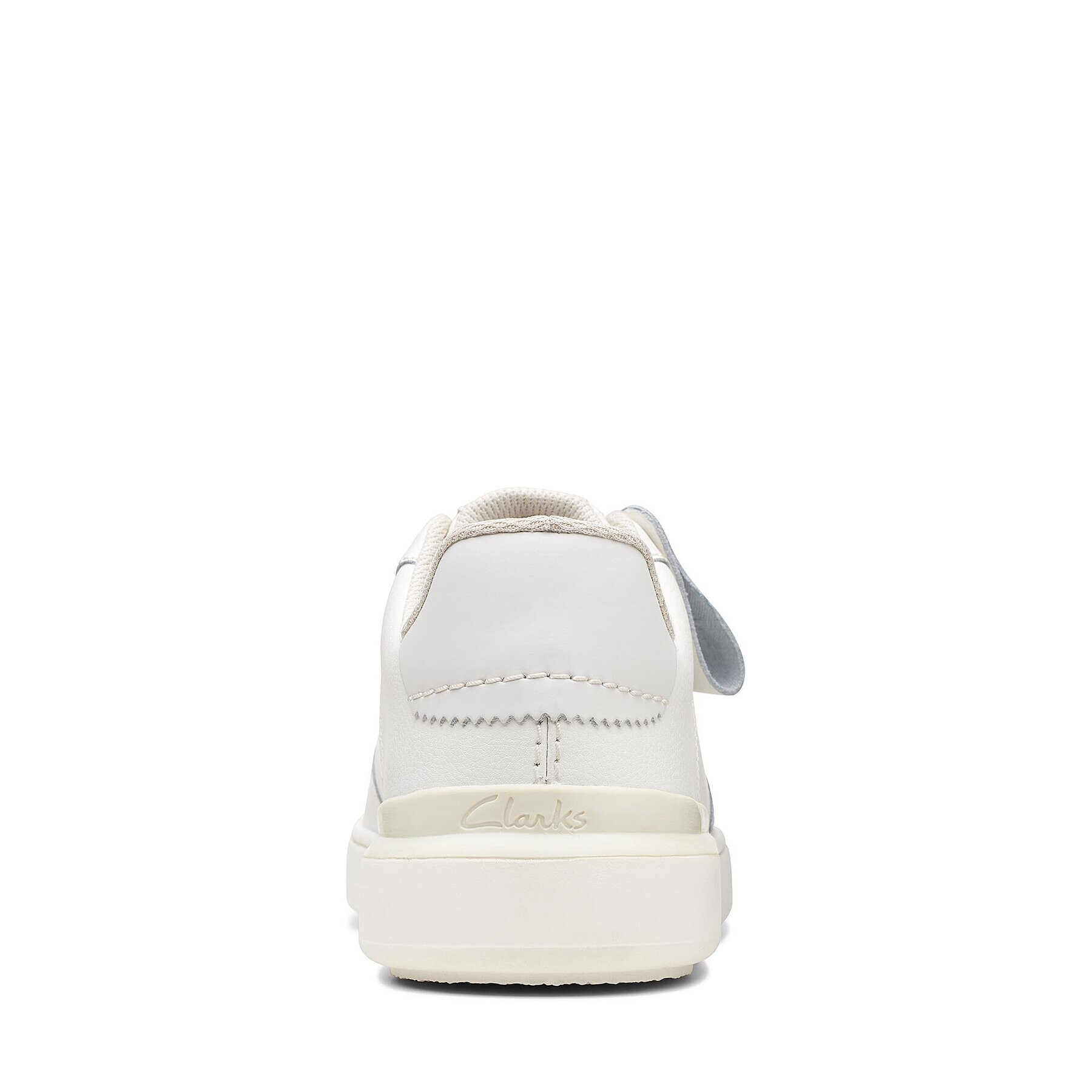 Clarks Обувки CourtLite Tie 26167365 Бял - Pepit.bg