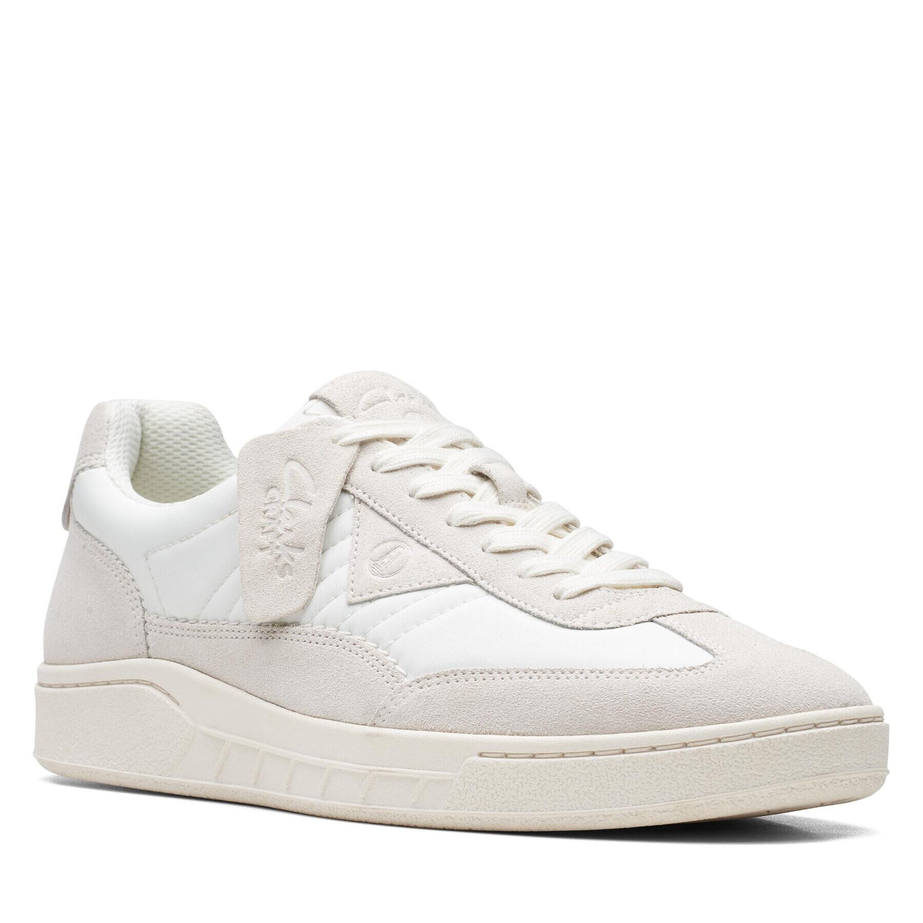 Clarks Обувки CraftRally Ace Бял - Pepit.bg