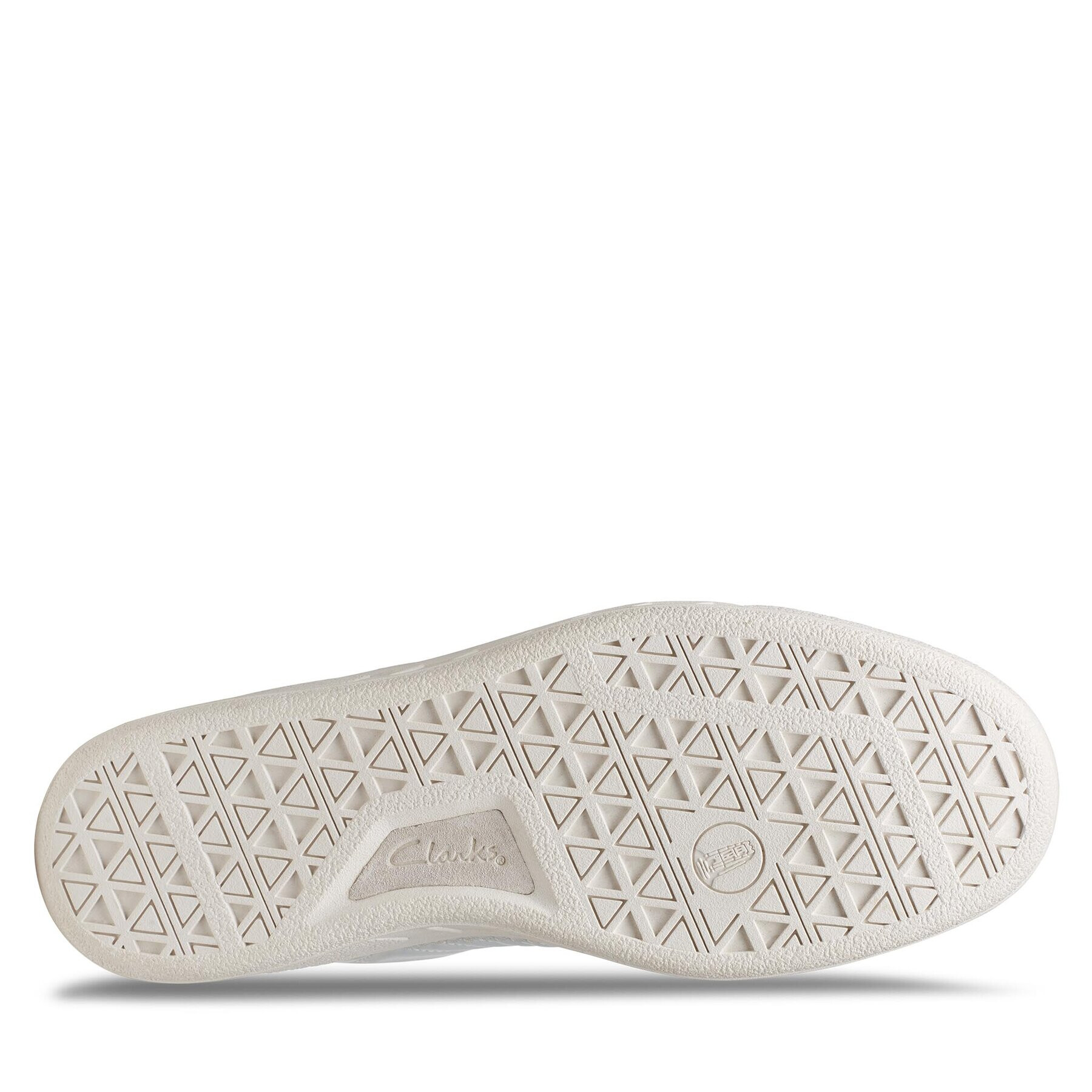 Clarks Обувки CraftRally Ace Бял - Pepit.bg