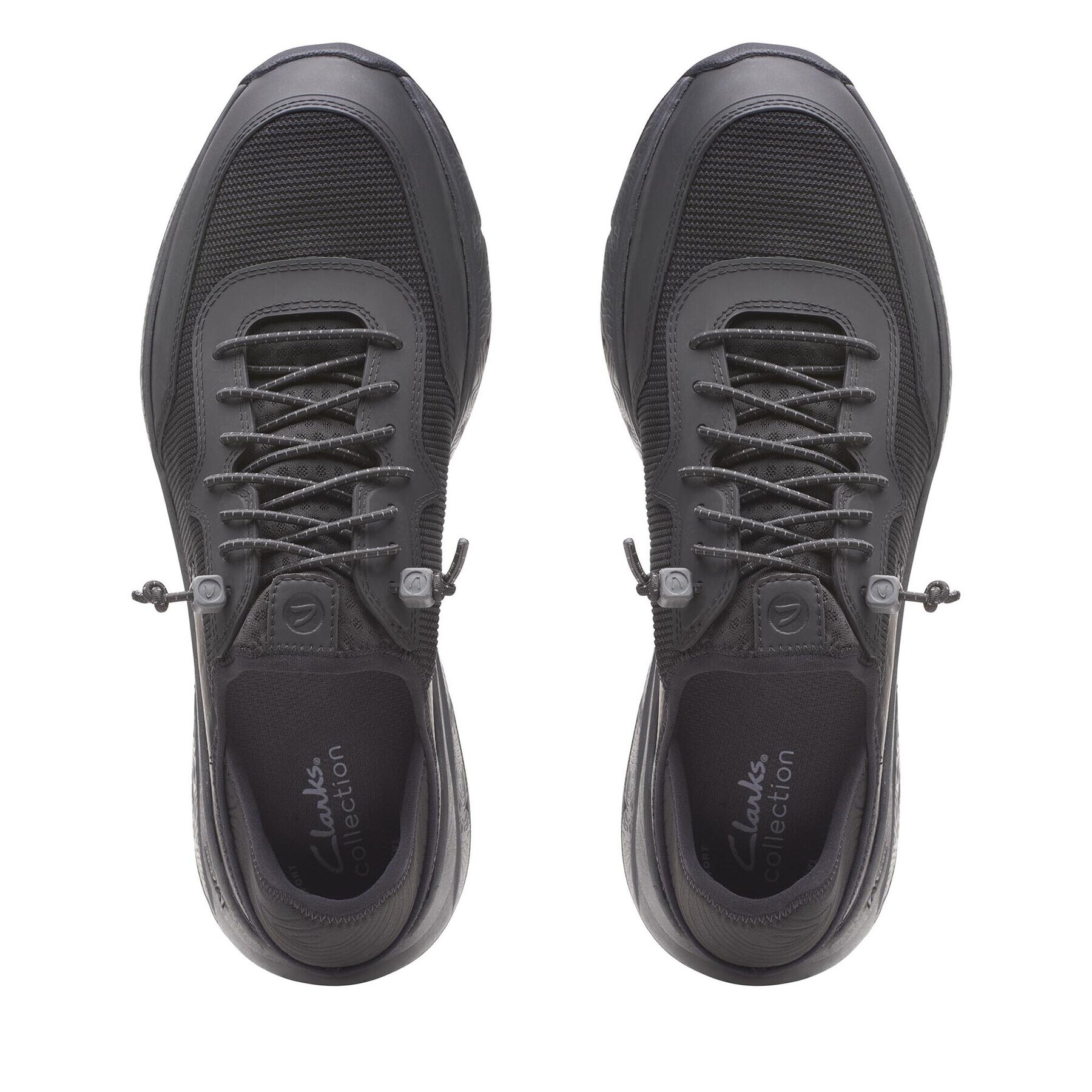 Clarks Обувки Davis Low 26165333 Черен - Pepit.bg