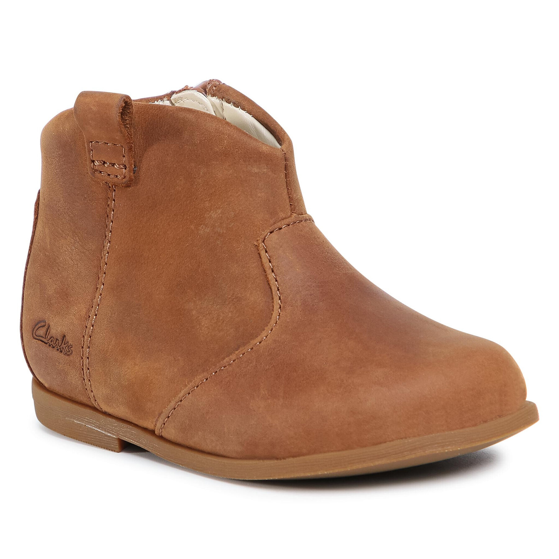 Clarks Обувки Drew Dawn T 261537016 Кафяв - Pepit.bg