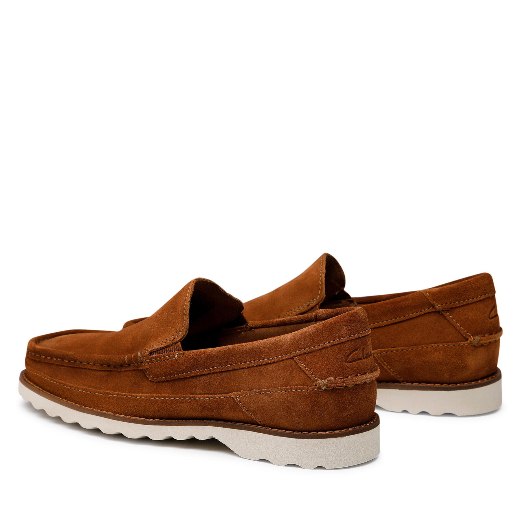 Clarks Обувки Dureligh Edge Кафяв - Pepit.bg