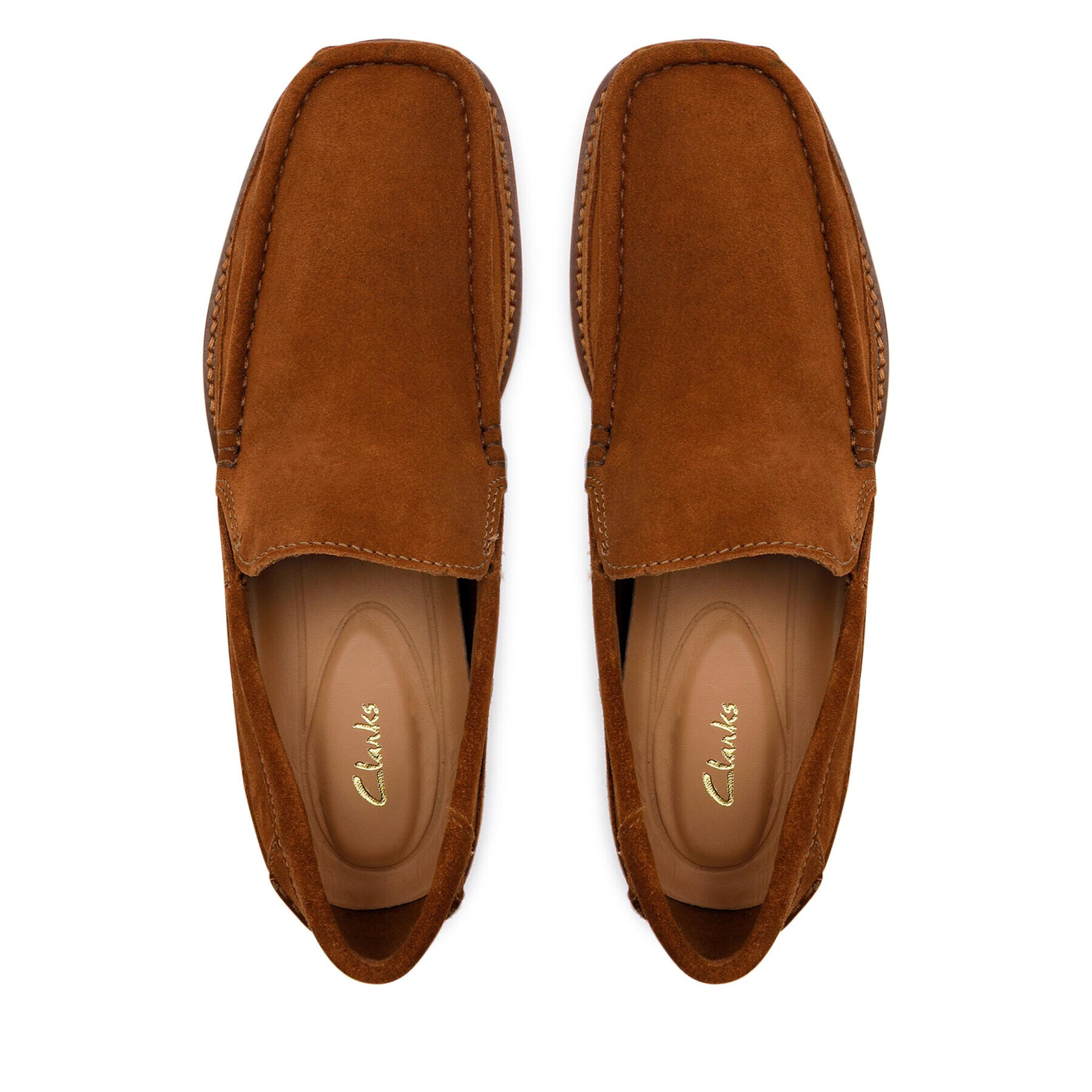 Clarks Обувки Dureligh Edge Кафяв - Pepit.bg