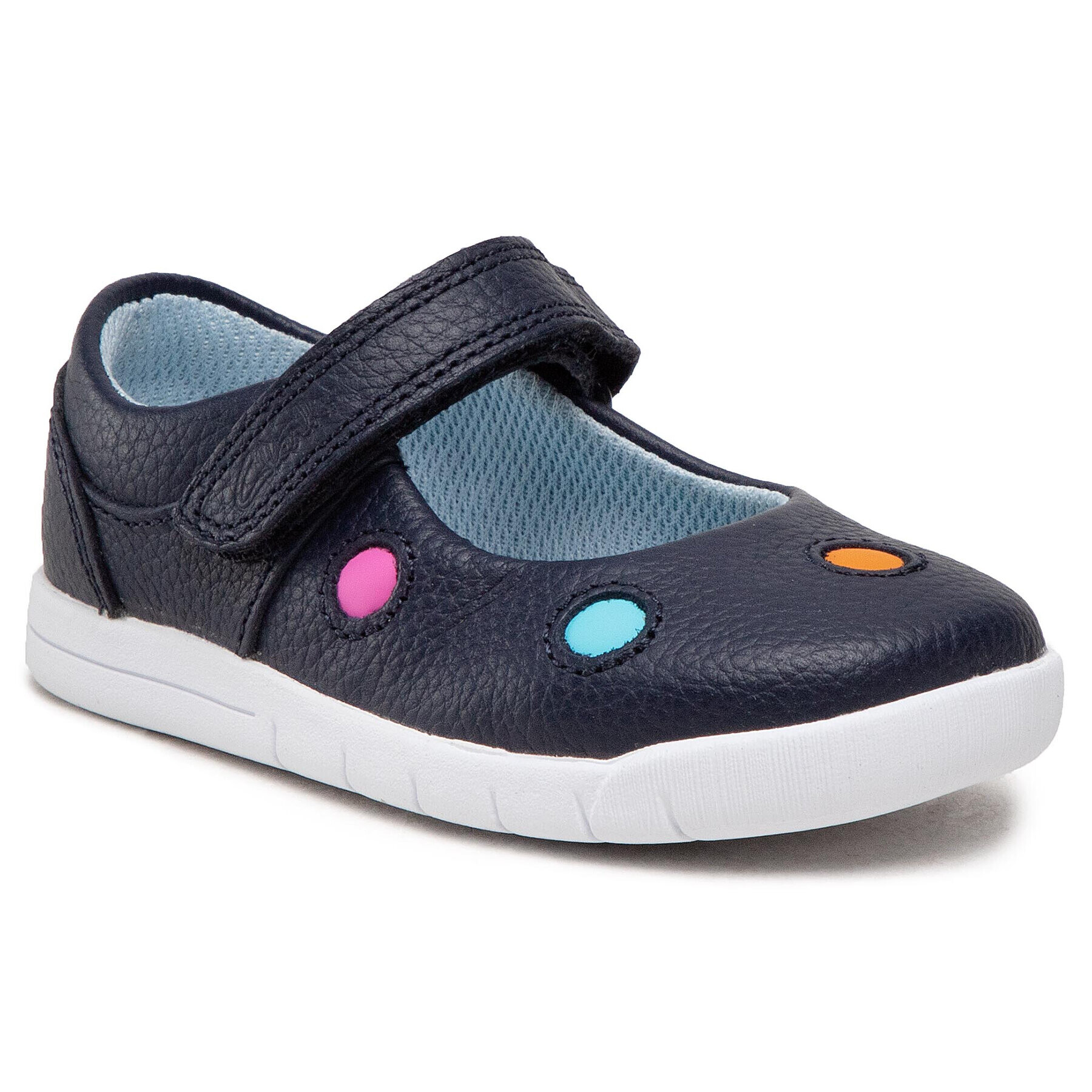 Clarks Обувки Emery Dot T 261505127 Тъмносин - Pepit.bg