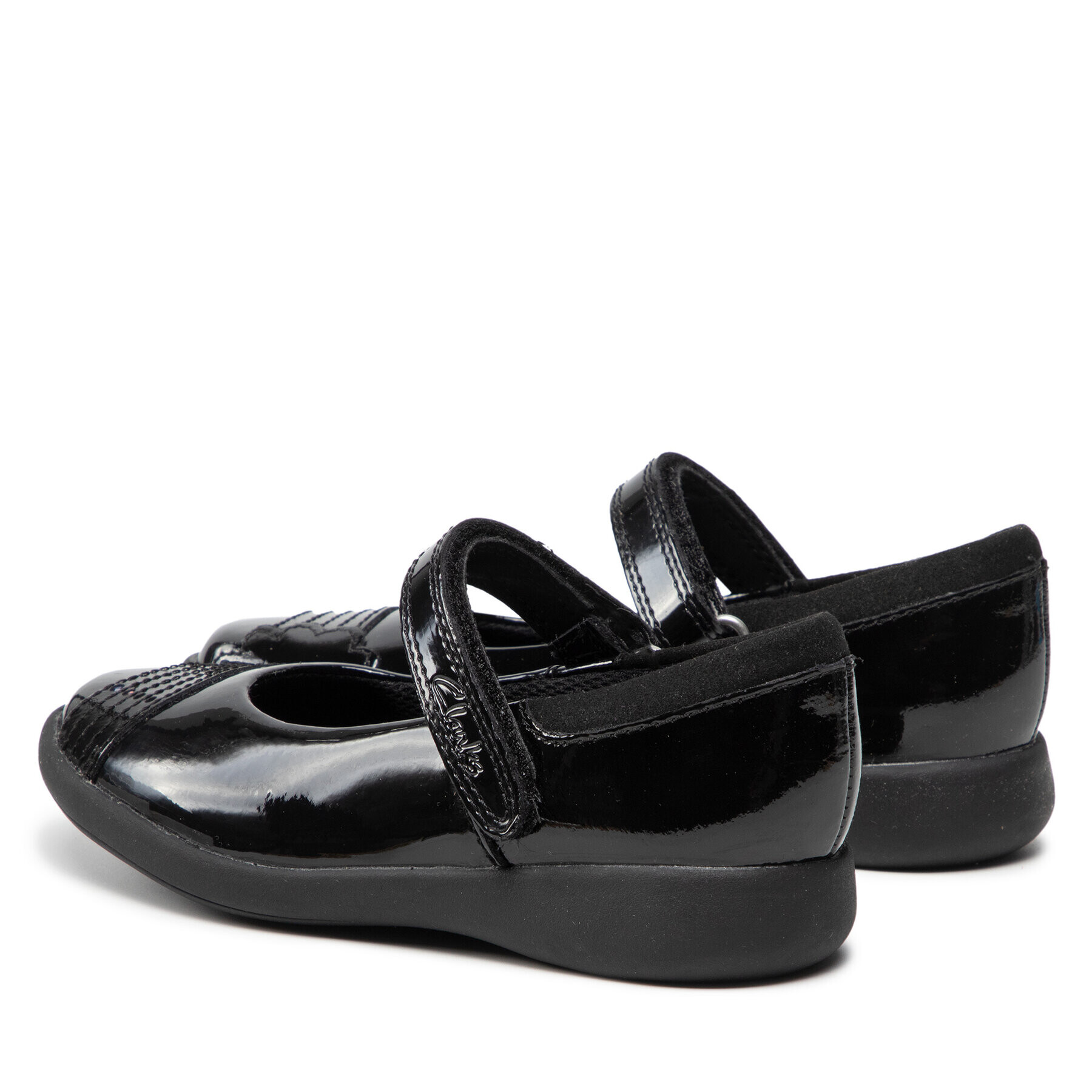 Clarks Обувки Etch Beam K 261611756 Черен - Pepit.bg