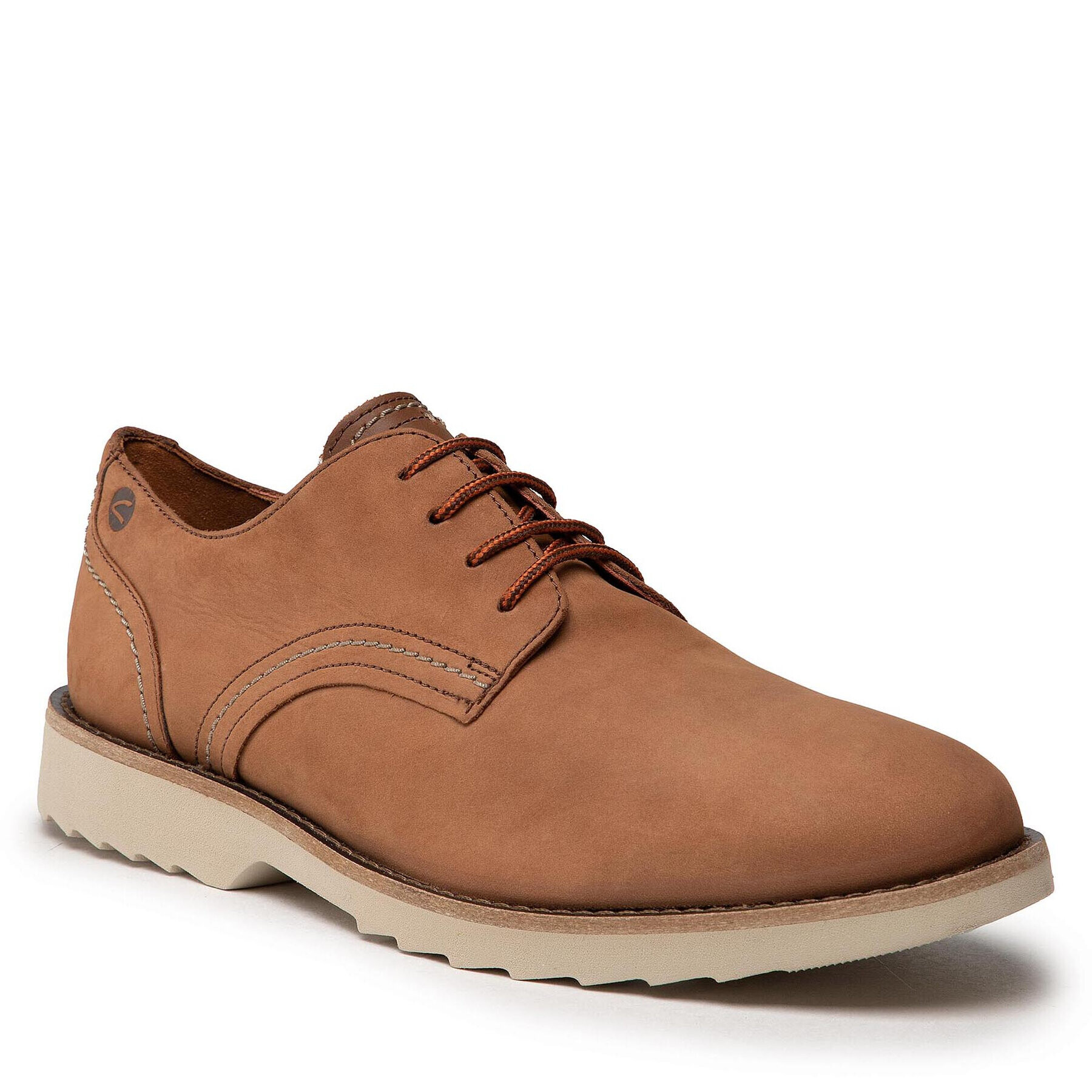 Clarks Обувки Fallhill Plain 261627517 Кафяв - Pepit.bg