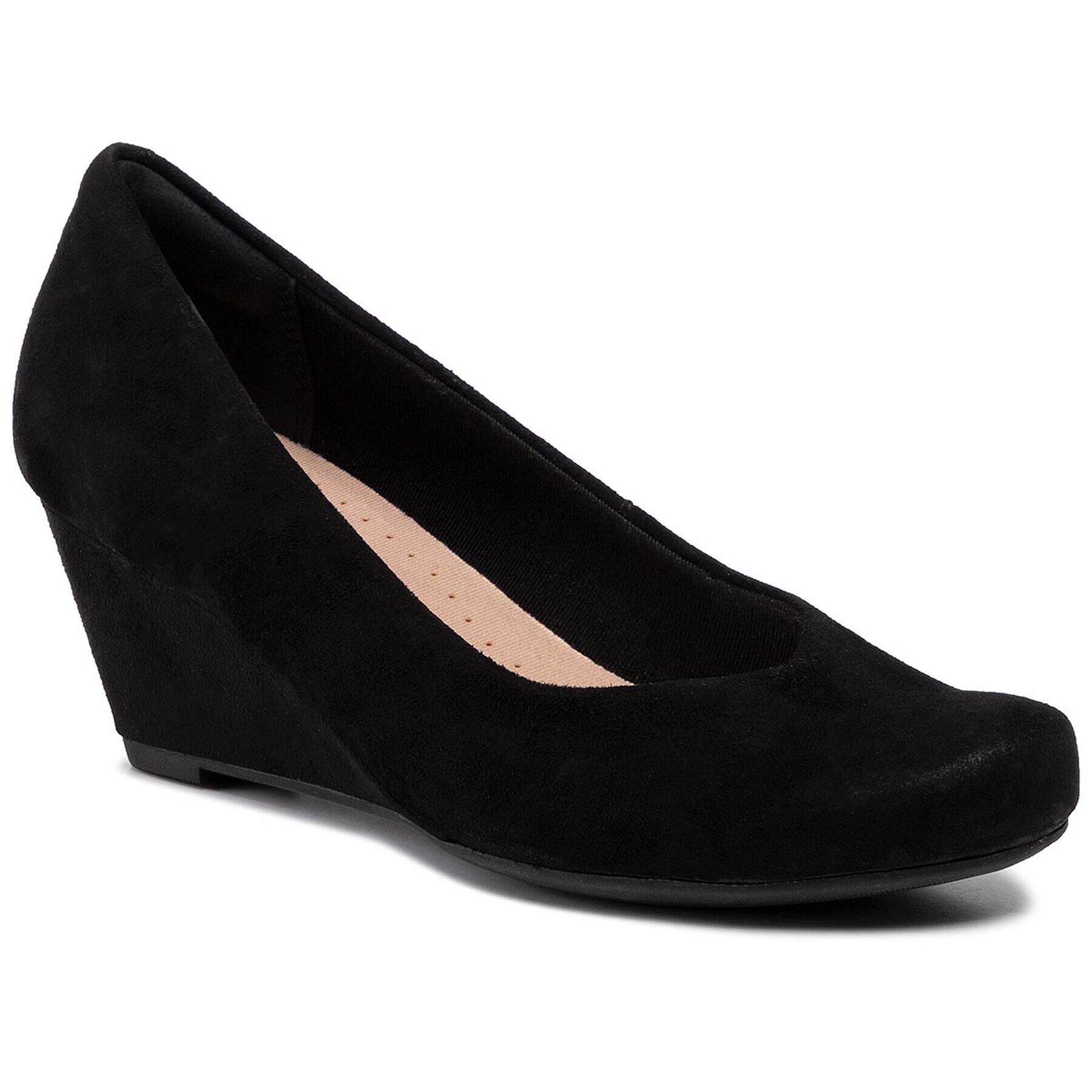 Clarks Обувки Flores Tulip 261289714 Черен - Pepit.bg