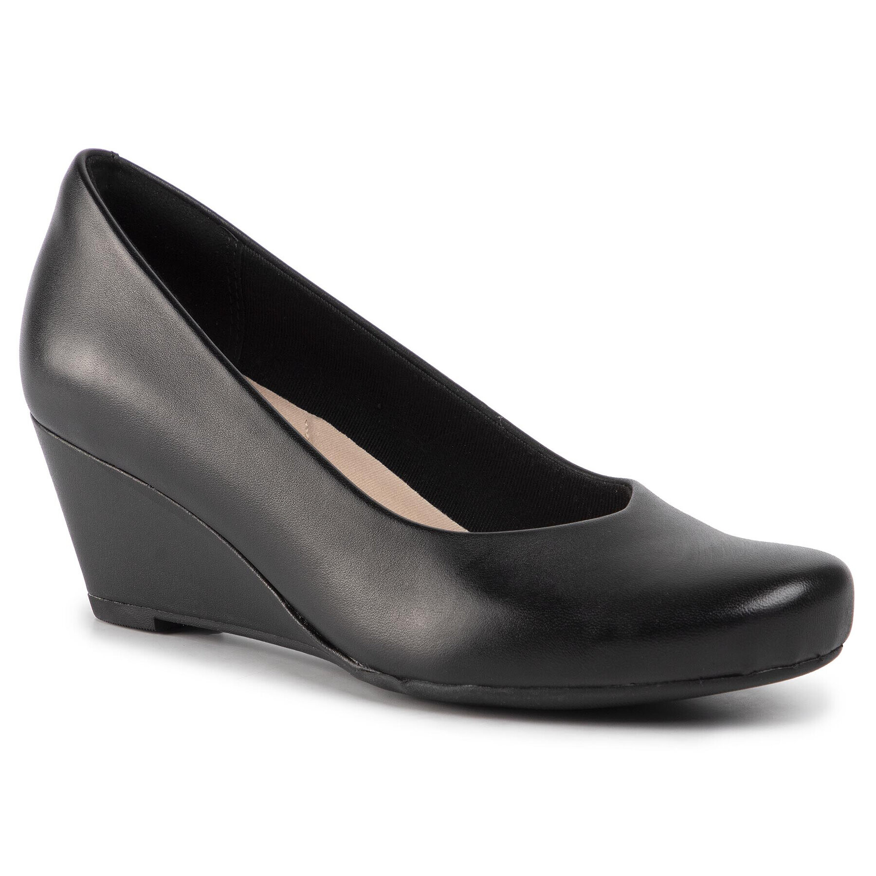 Clarks Обувки Flores Tulip 261301174 Черен - Pepit.bg