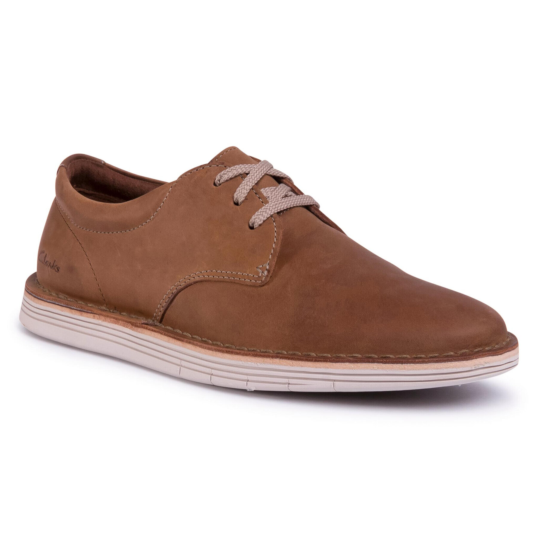 Clarks Обувки Forge Vibe 261496427 Кафяв - Pepit.bg