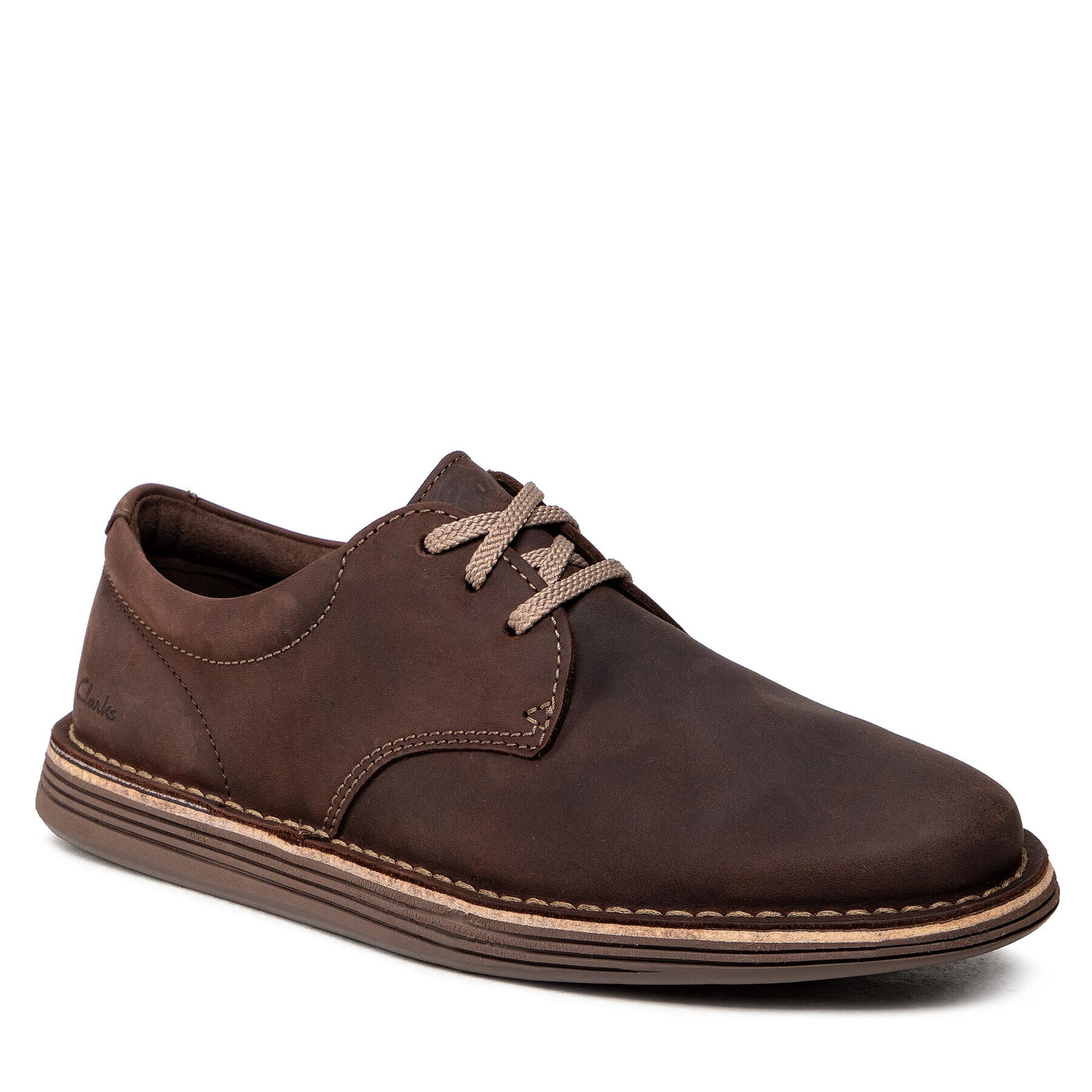 Clarks Обувки Forge Vibe 261548567 Кафяв - Pepit.bg