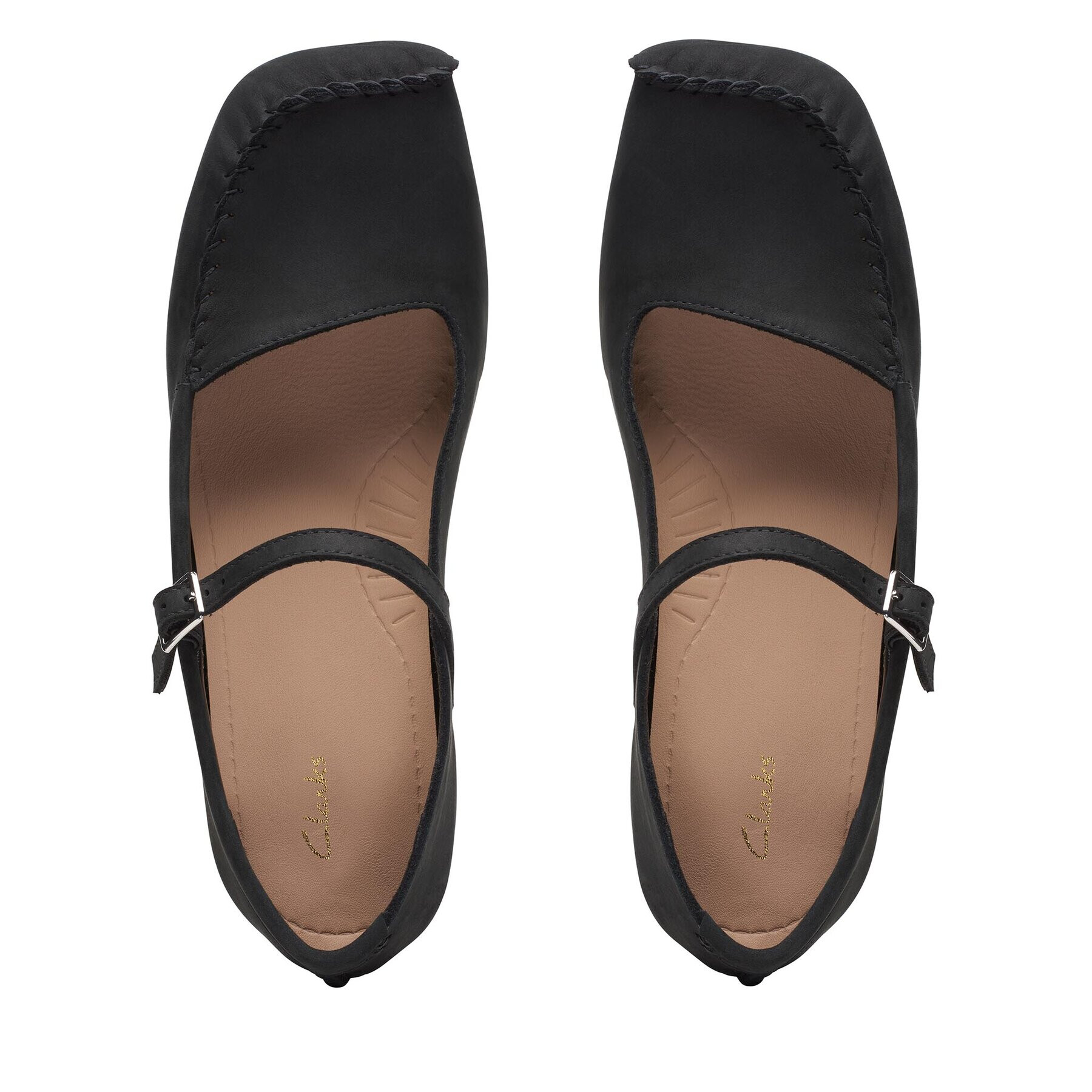 Clarks Обувки Freckle Bar 26170595 Черен - Pepit.bg