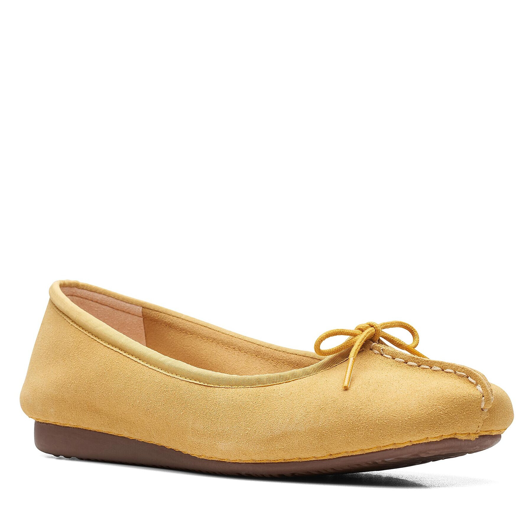Clarks Обувки Freckle Ice 26170957 Жълт - Pepit.bg