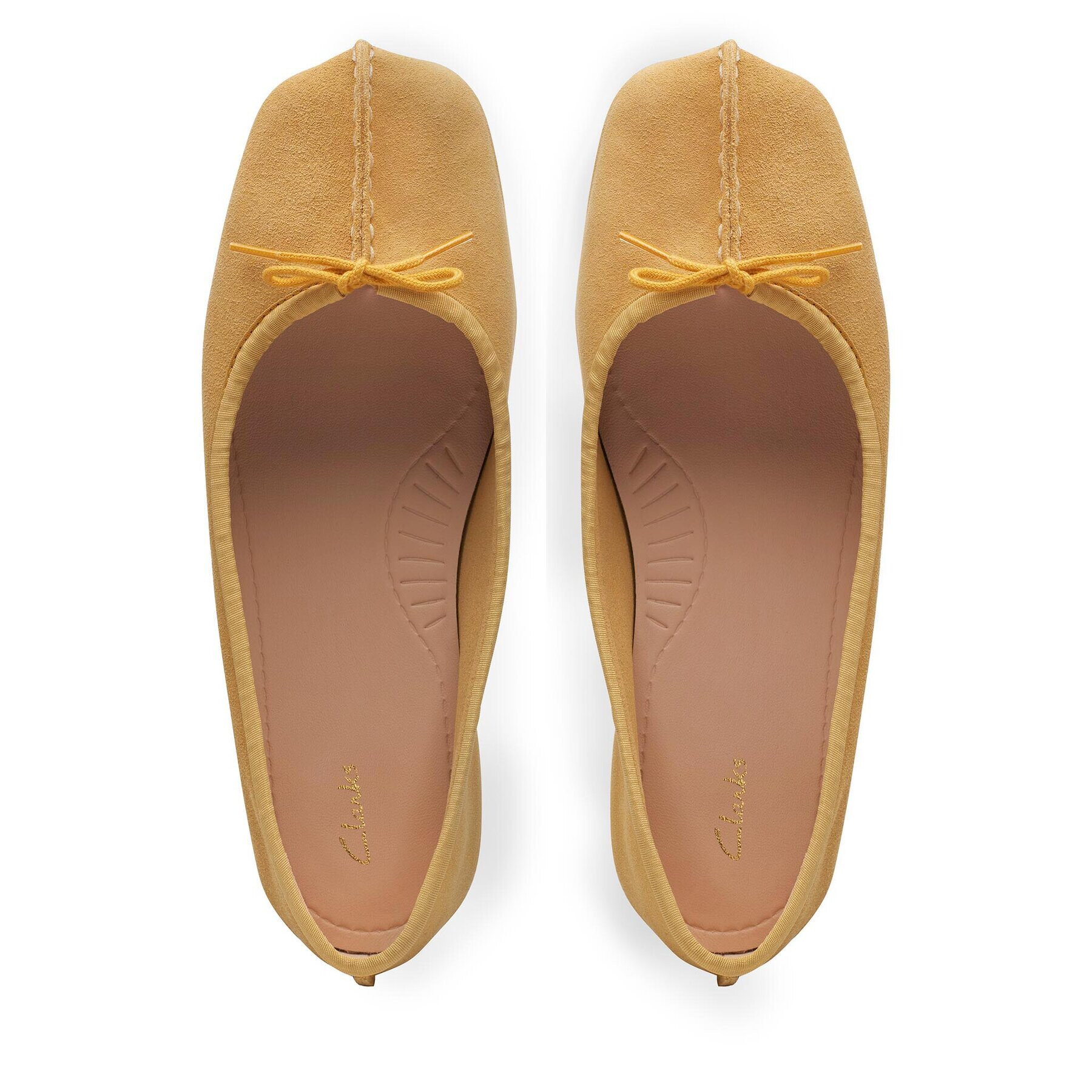 Clarks Обувки Freckle Ice 26170957 Жълт - Pepit.bg