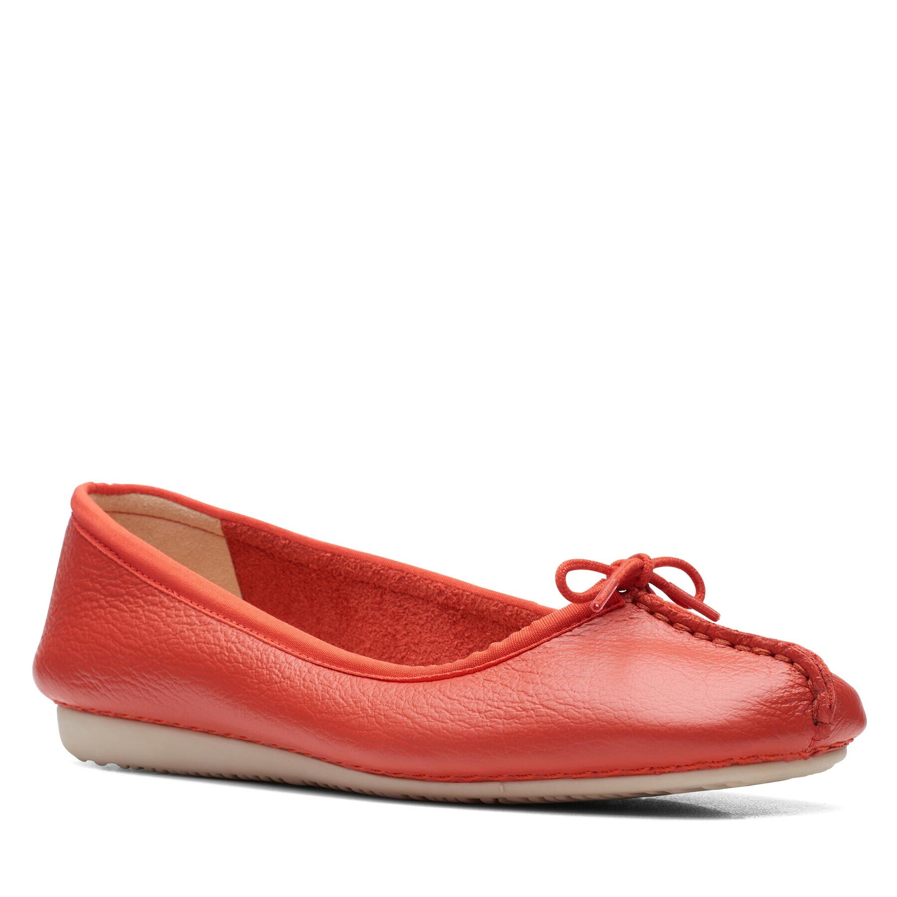 Clarks Обувки Freckle Ice 26170958 Червен - Pepit.bg
