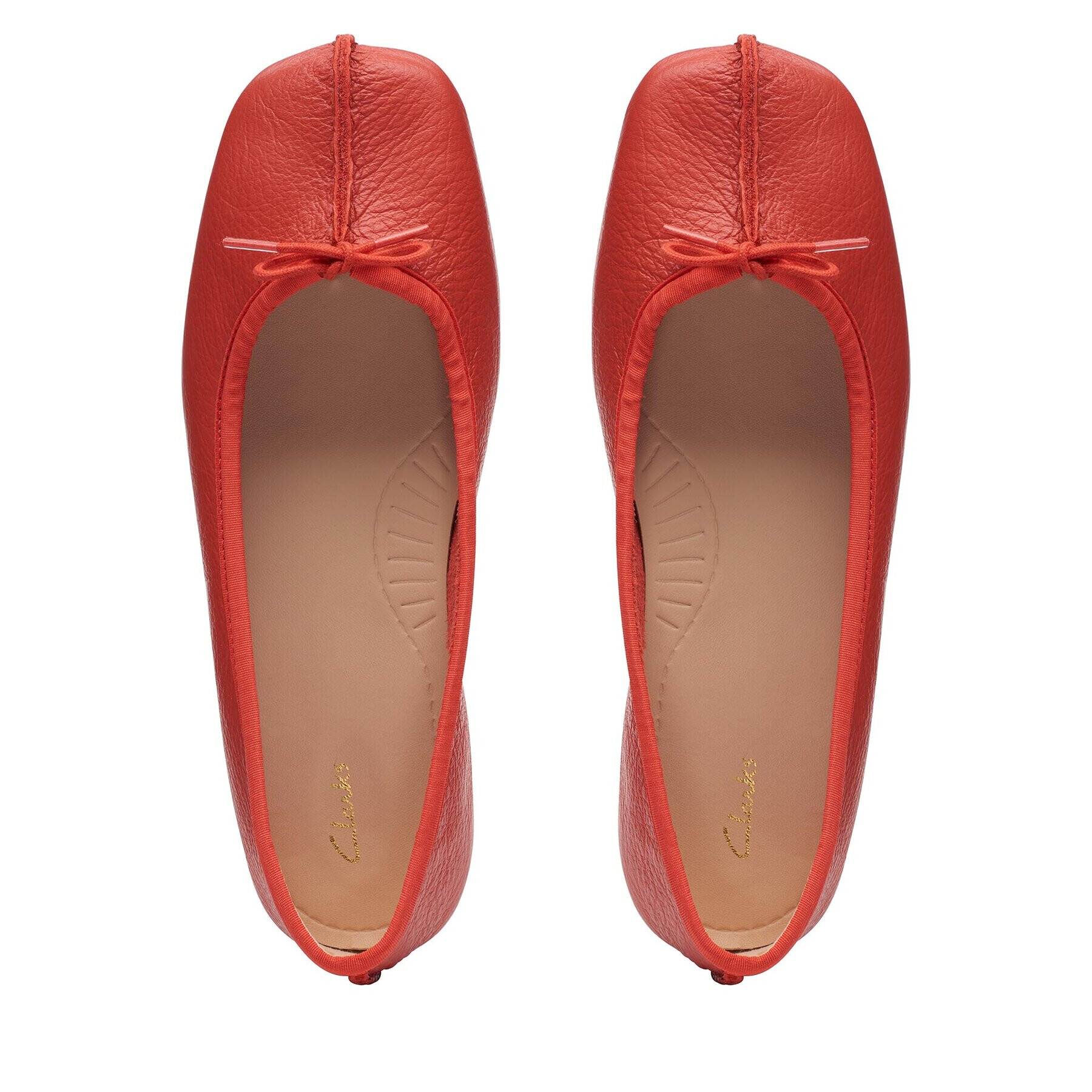 Clarks Обувки Freckle Ice 26170958 Червен - Pepit.bg