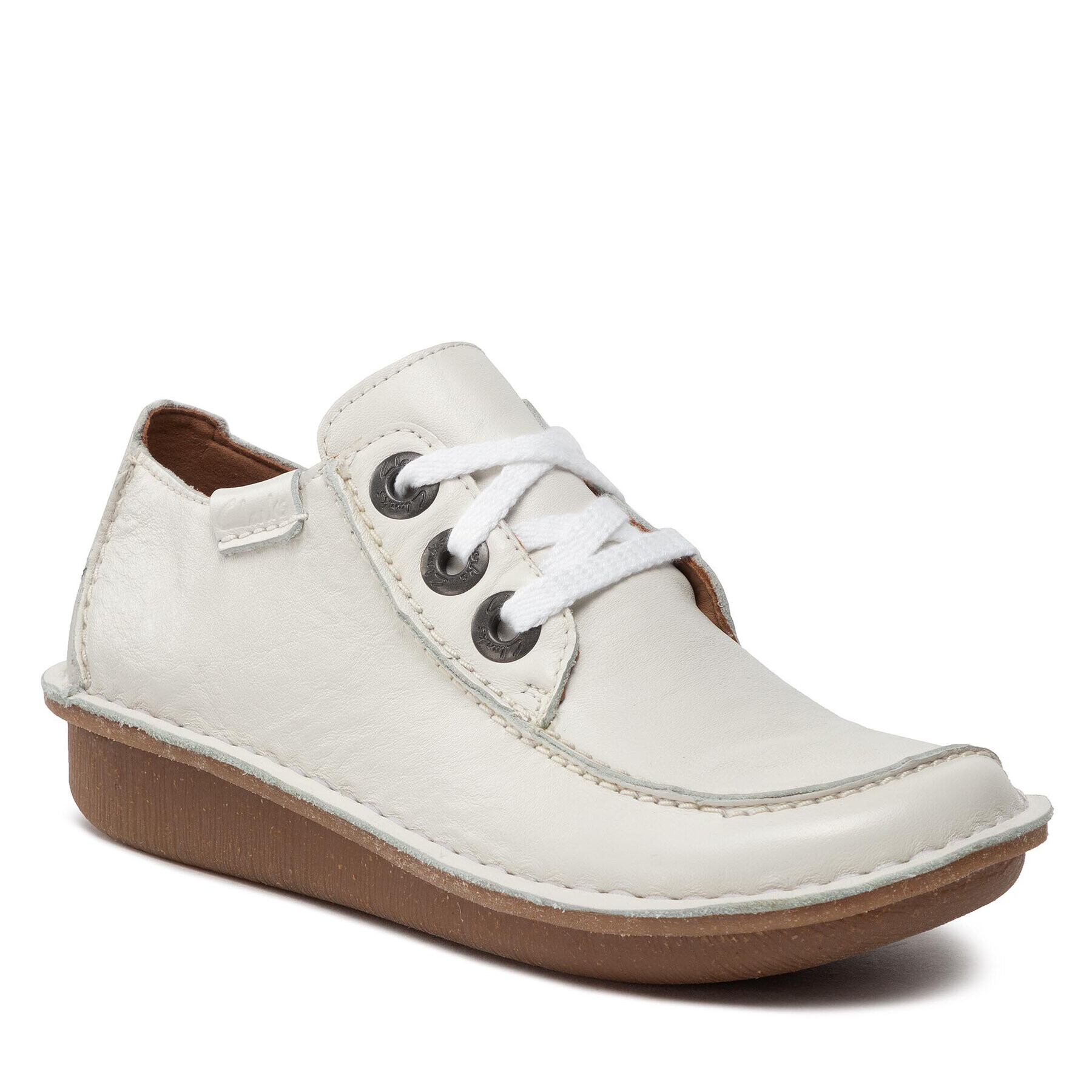 Clarks Обувки Funny Dream 261654444 Бял - Pepit.bg