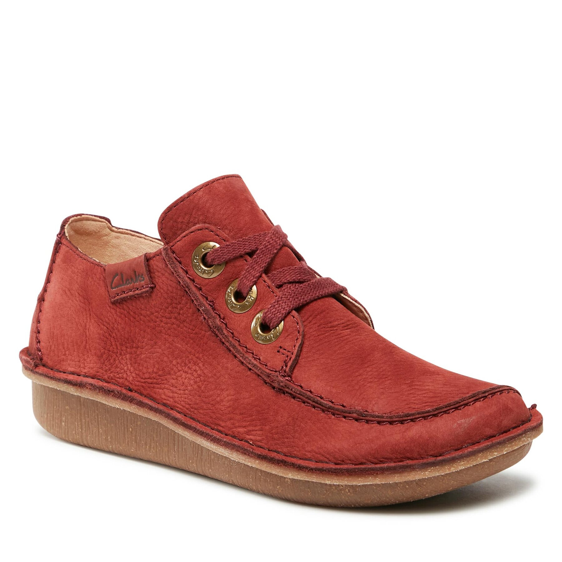 Clarks Обувки Funny Dream Червен - Pepit.bg
