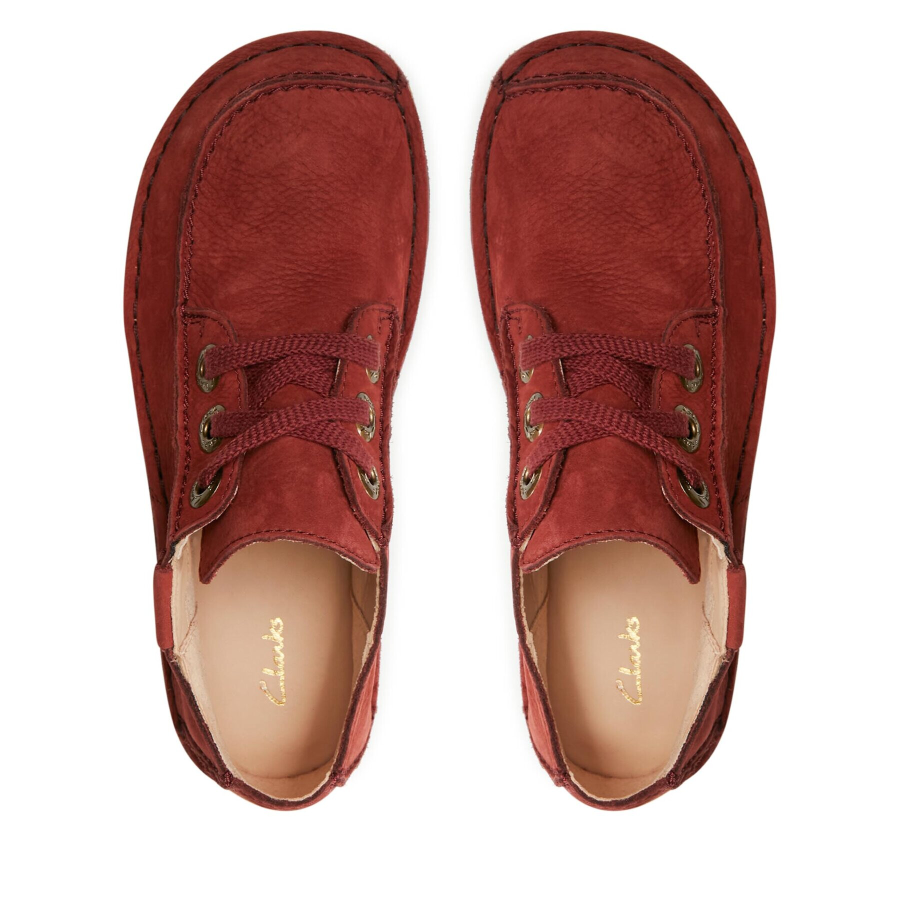 Clarks Обувки Funny Dream Червен - Pepit.bg