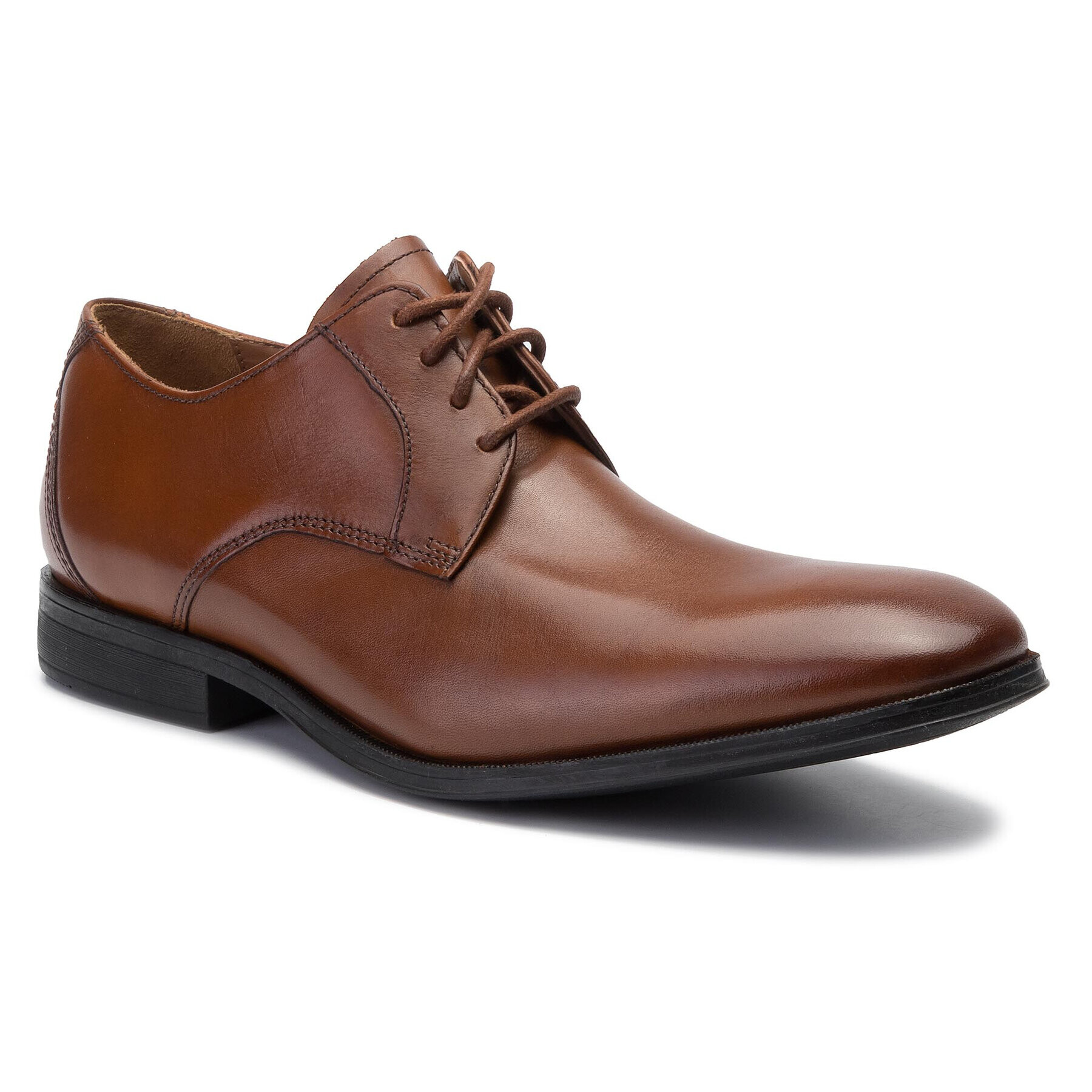 Clarks Обувки Gilman Lace Кафяв - Pepit.bg