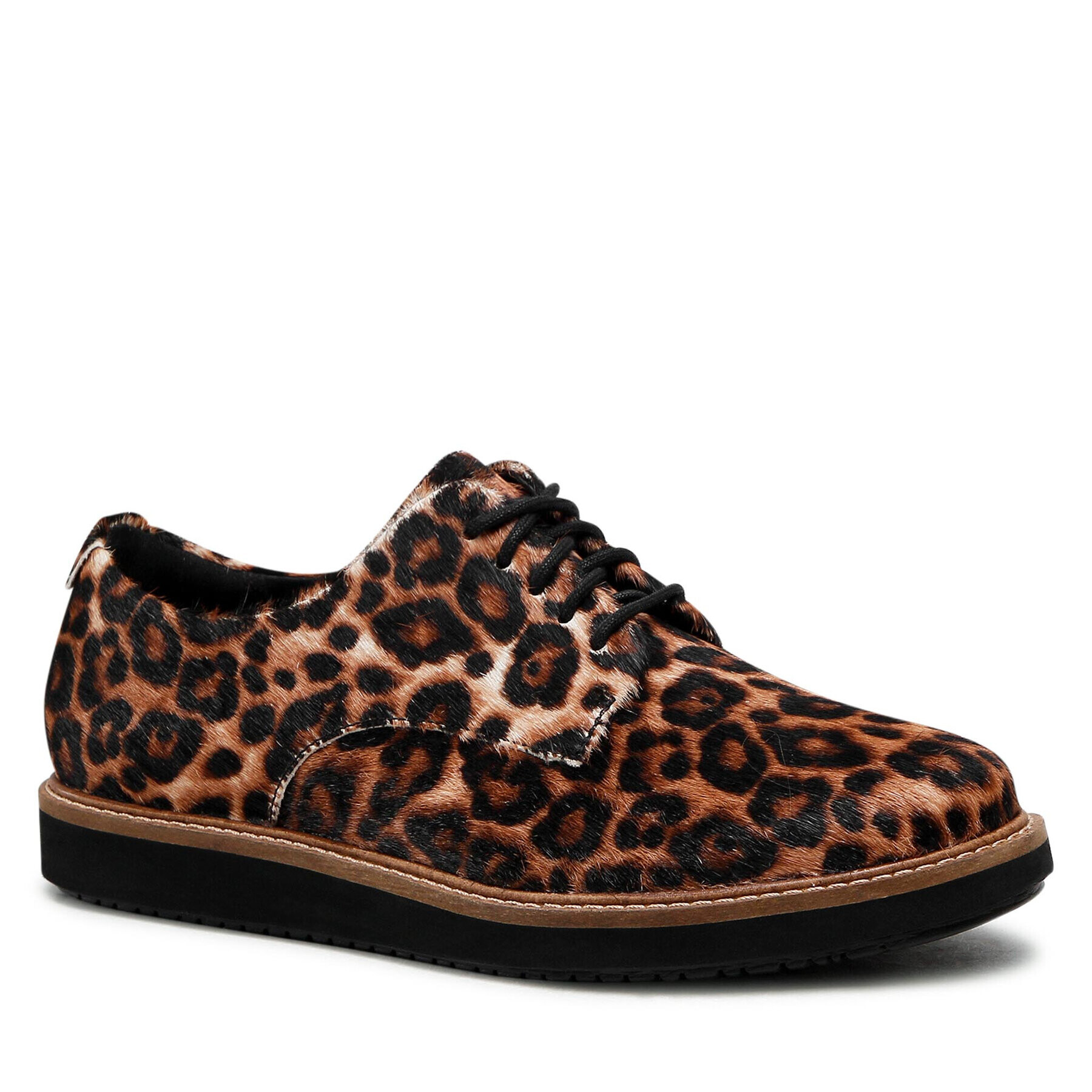 Clarks Обувки Glick Darby 261552574 Кафяв - Pepit.bg
