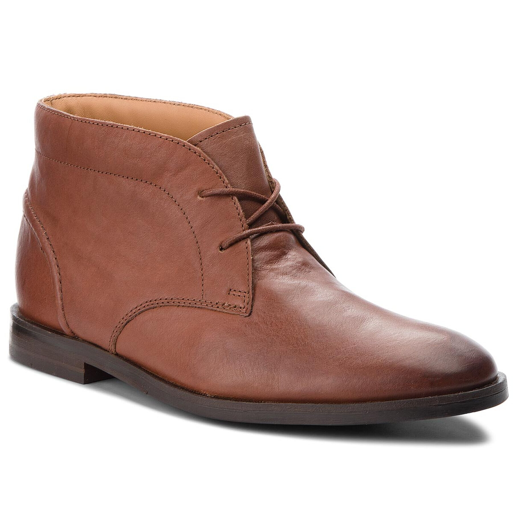 Clarks Обувки Glide Chukka 261354297 Кафяв - Pepit.bg