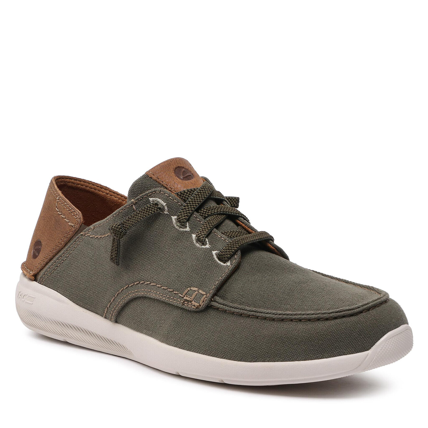 Clarks Обувки Gorwin Lace 26164703 Зелен - Pepit.bg