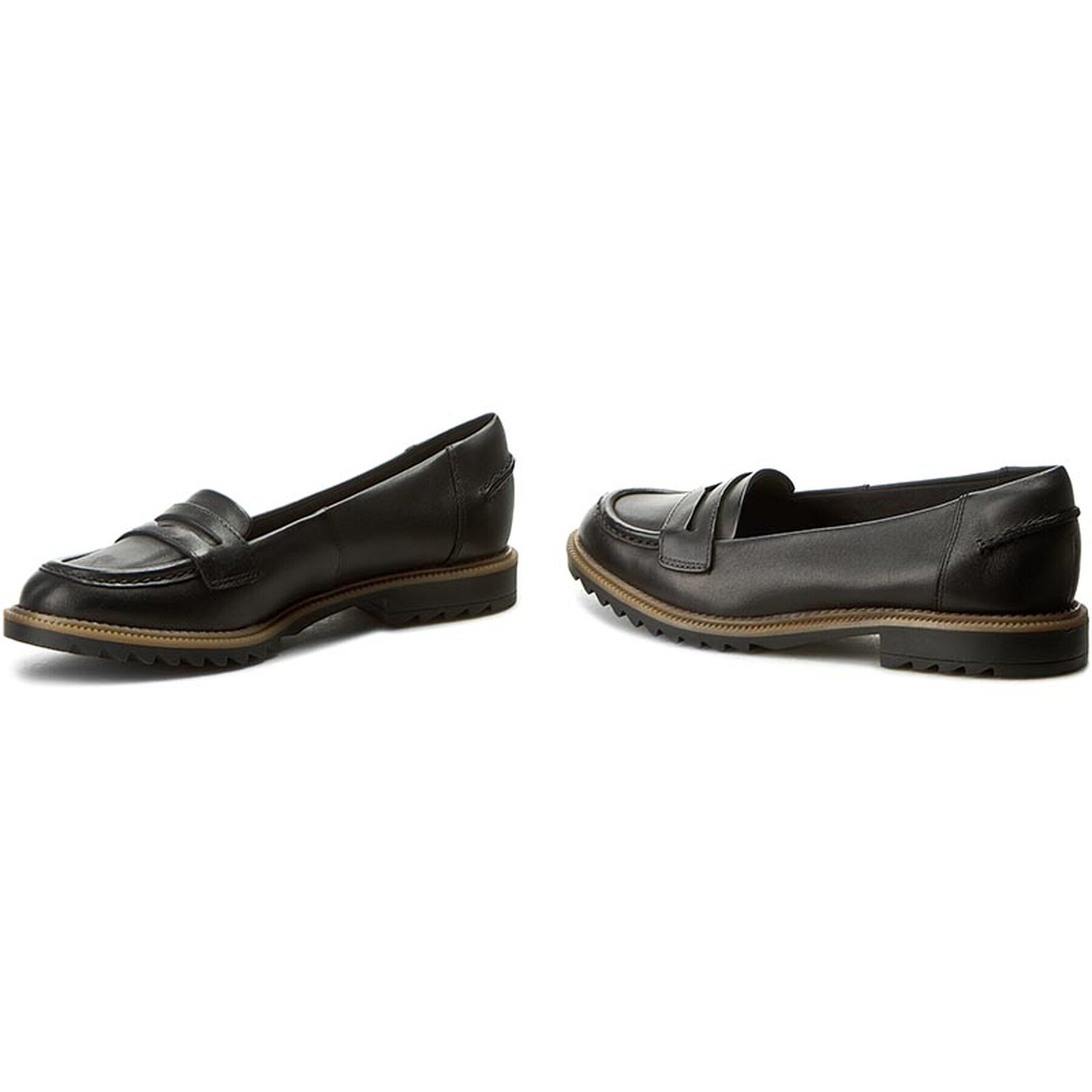 Clarks Обувки Griffin Milly 261011014 Черен - Pepit.bg