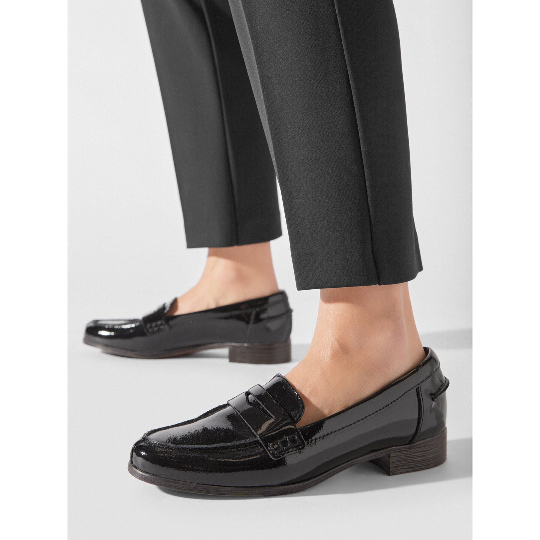 Clarks Обувки Hamble Loafer 261475364 Черен - Pepit.bg