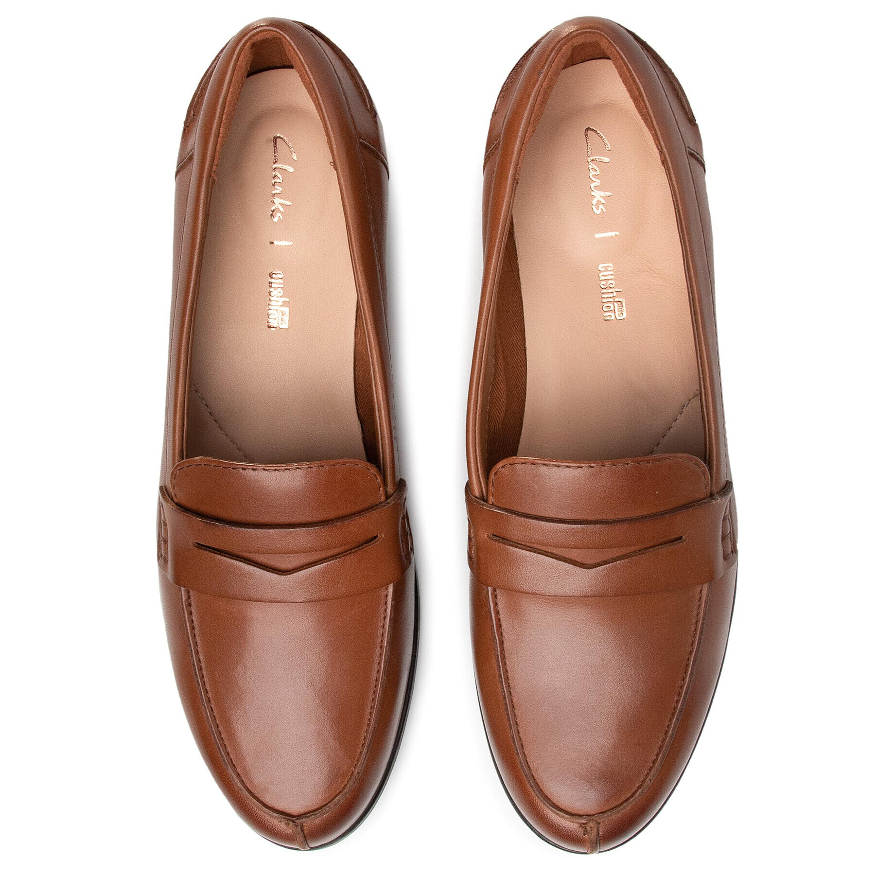 Clarks Обувки Hamble Loafer 261477404 Кафяв - Pepit.bg