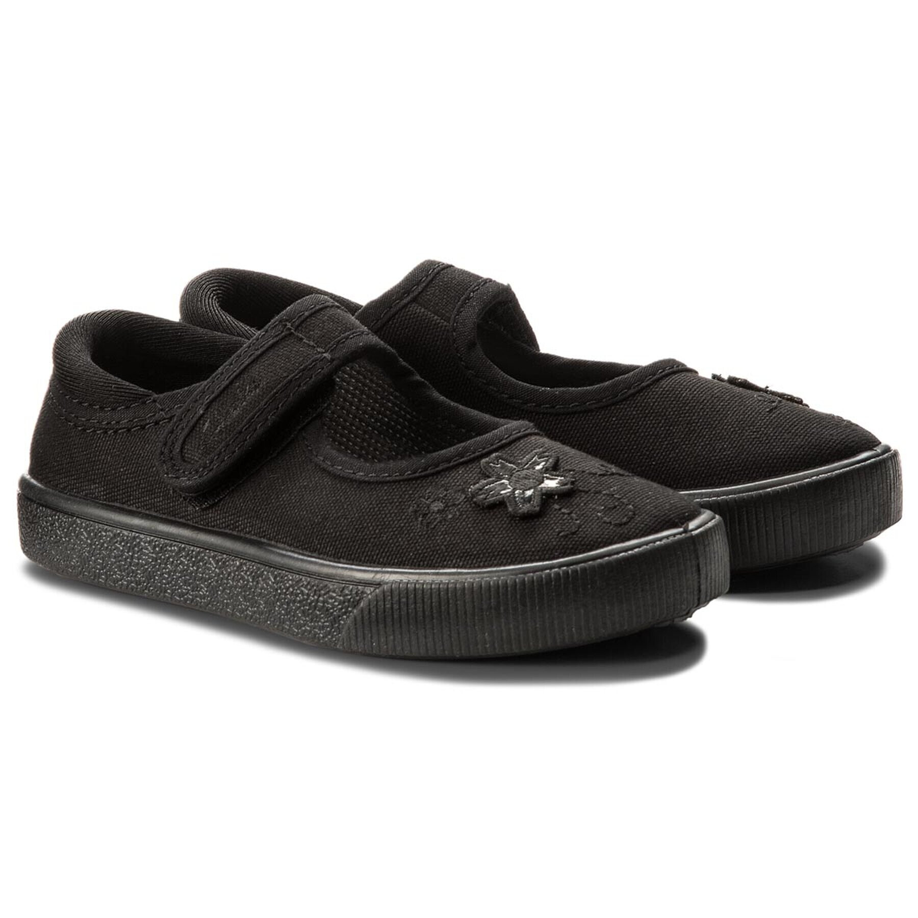 Clarks Обувки Hopper Go 261196496 Черен - Pepit.bg