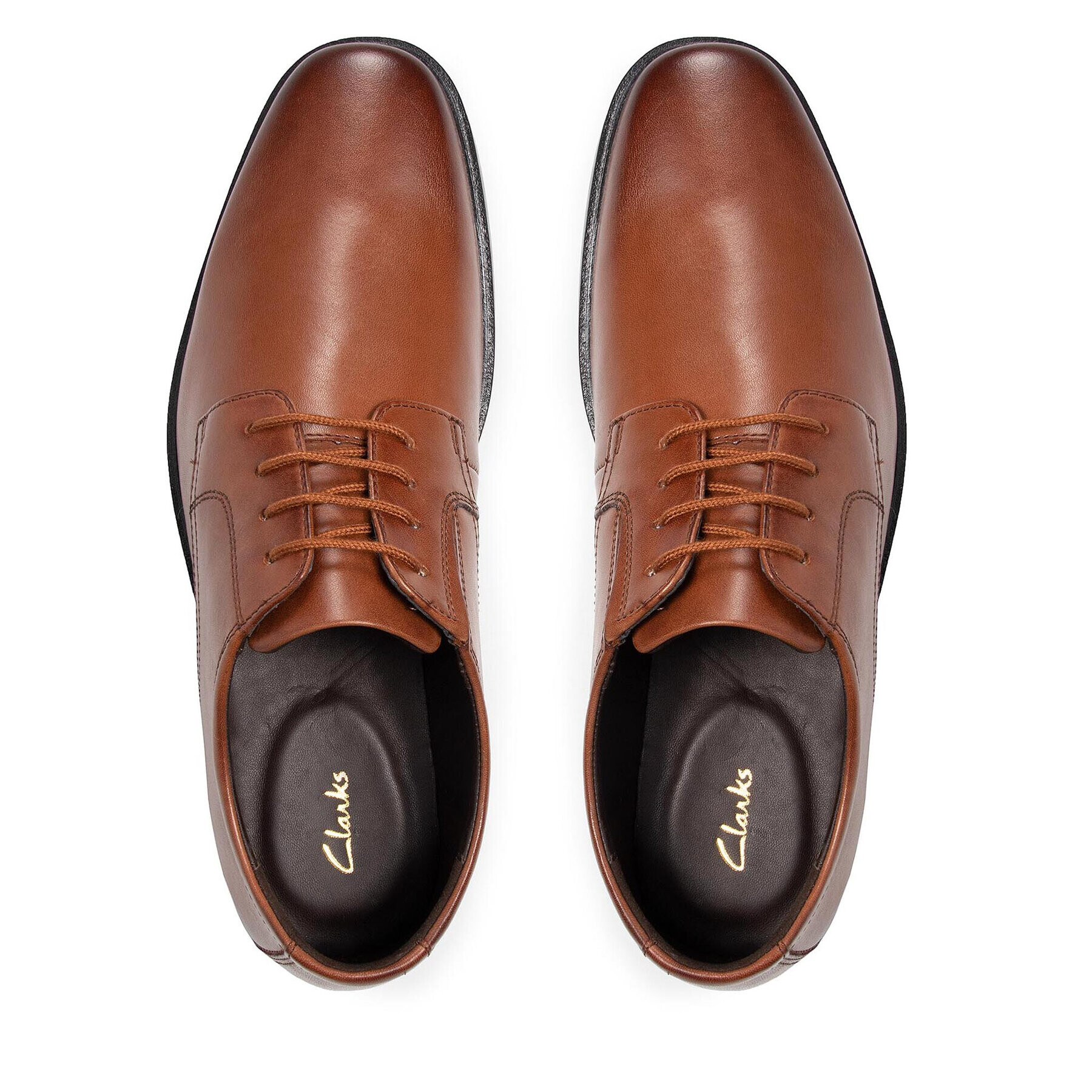 Clarks Обувки Howard Walk 261620177 Кафяв - Pepit.bg