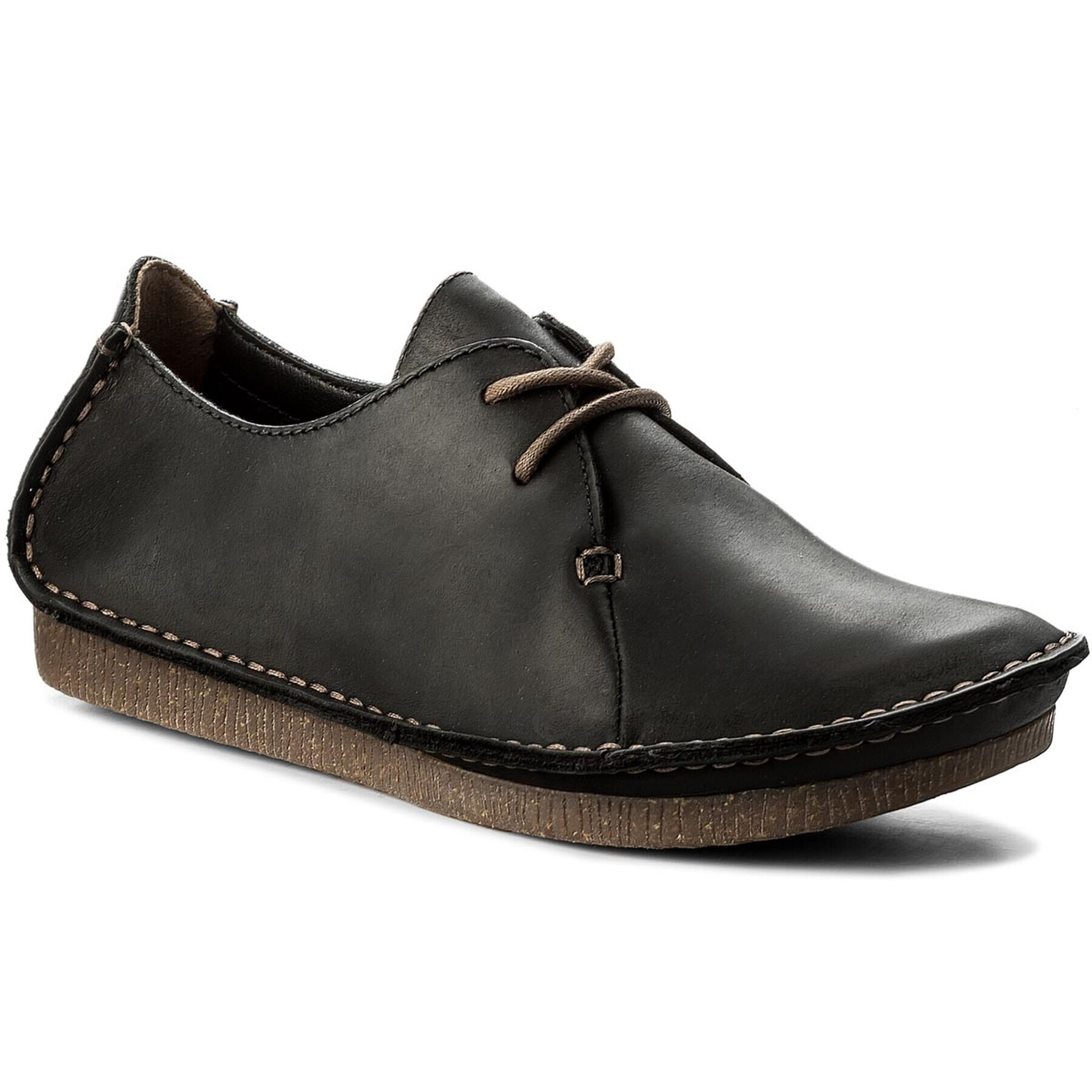 Clarks Обувки Janey Mae 261114284 Черен - Pepit.bg