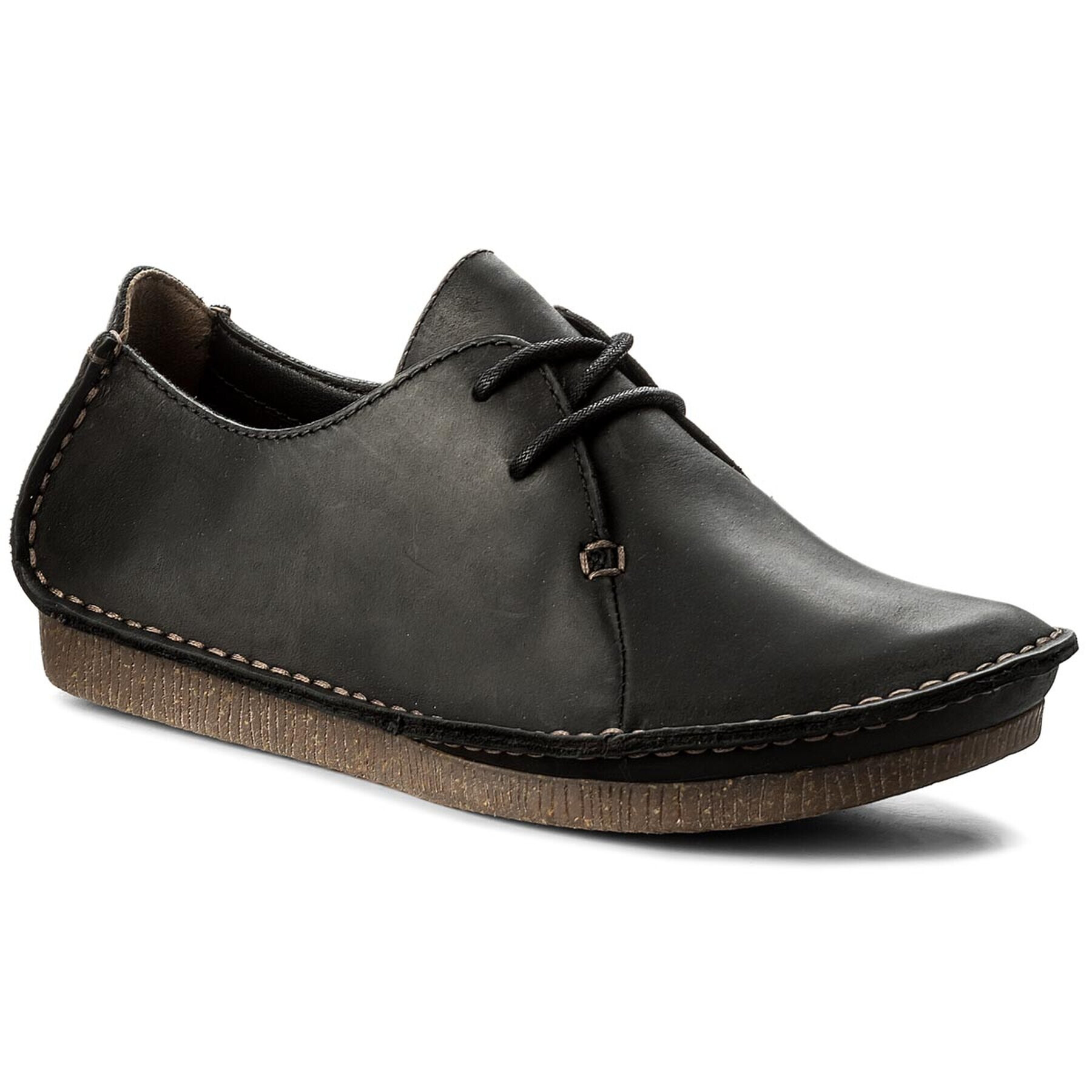Clarks Обувки Janey Mae 261114284 Черен - Pepit.bg