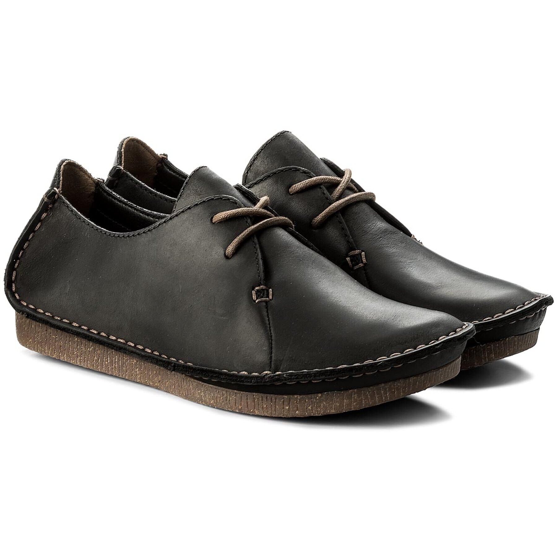 Clarks Обувки Janey Mae 261114284 Черен - Pepit.bg