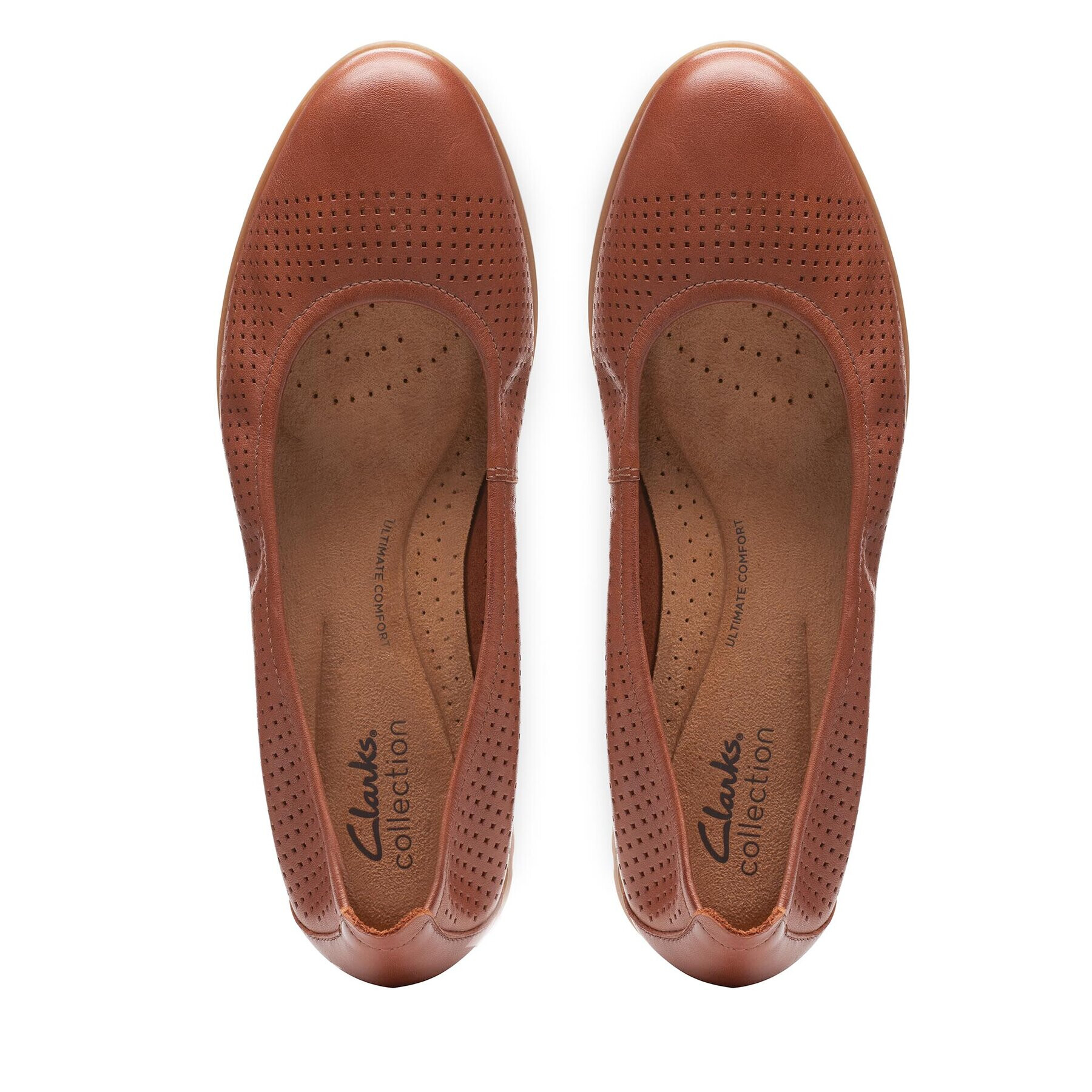 Clarks Обувки Jenette Ease 26166483 Кафяв - Pepit.bg