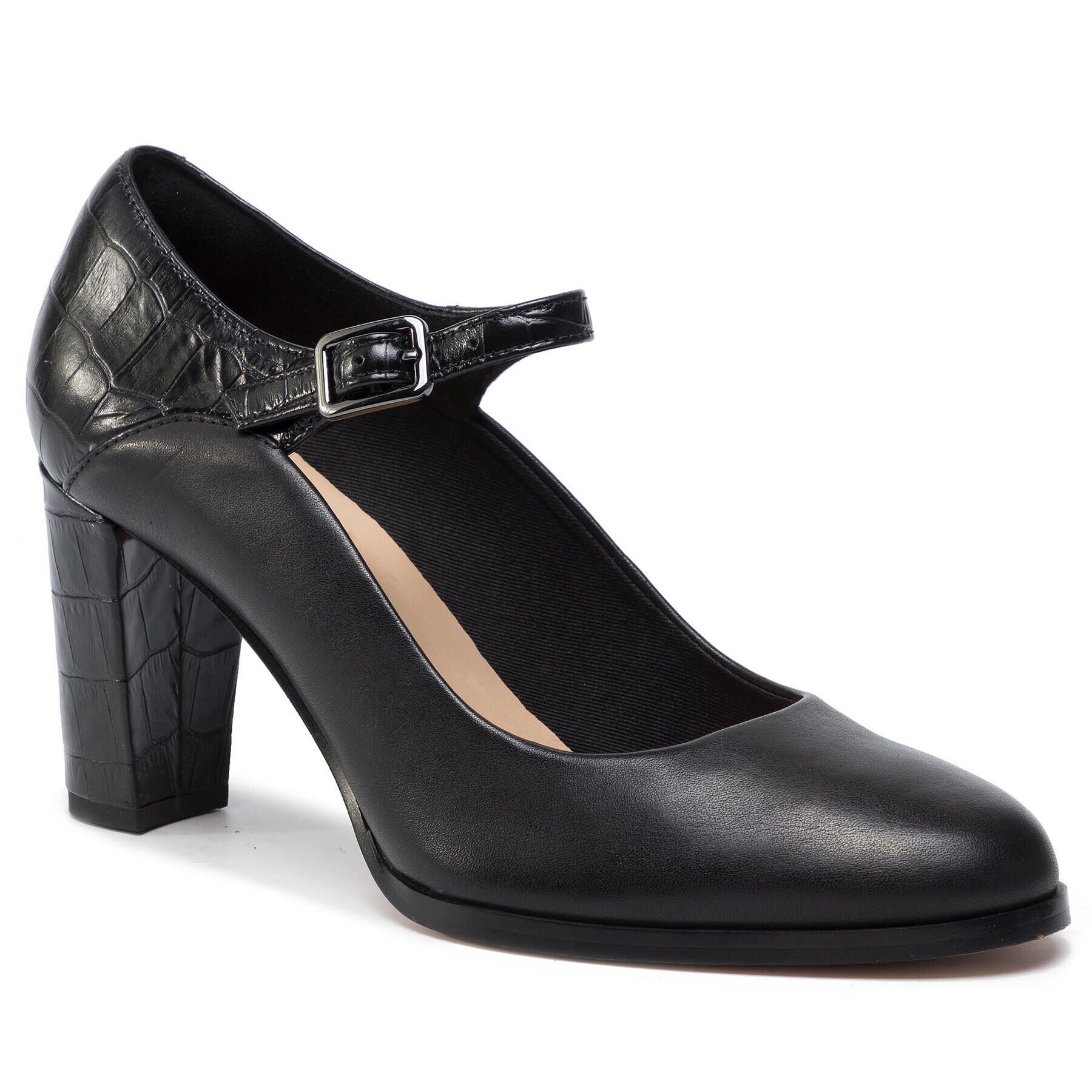 Clarks Обувки Kaylin Alba 261456924 Черен - Pepit.bg