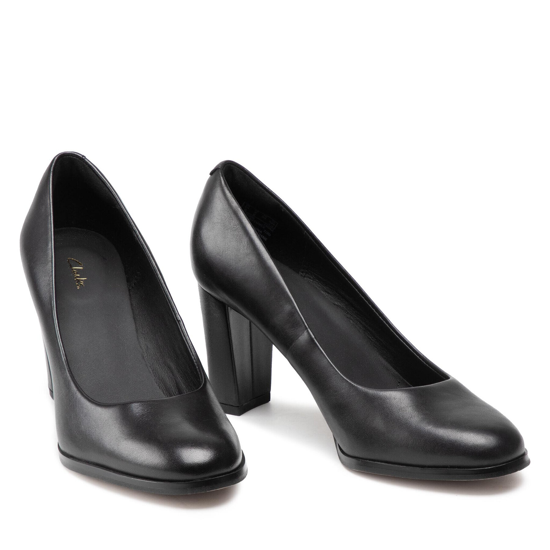 Clarks Обувки Kaylin Cara 2 261547014 Черен - Pepit.bg