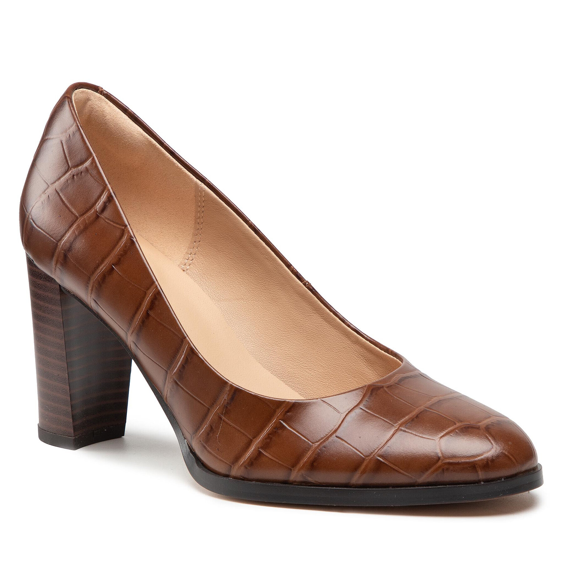 Clarks Обувки Kaylin Cara 2 261615564 Кафяв - Pepit.bg