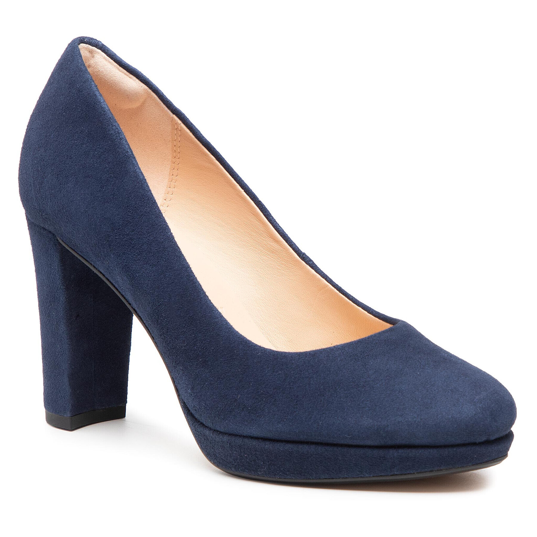 Clarks Обувки Kendra Sienna 261554935 Тъмносин - Pepit.bg