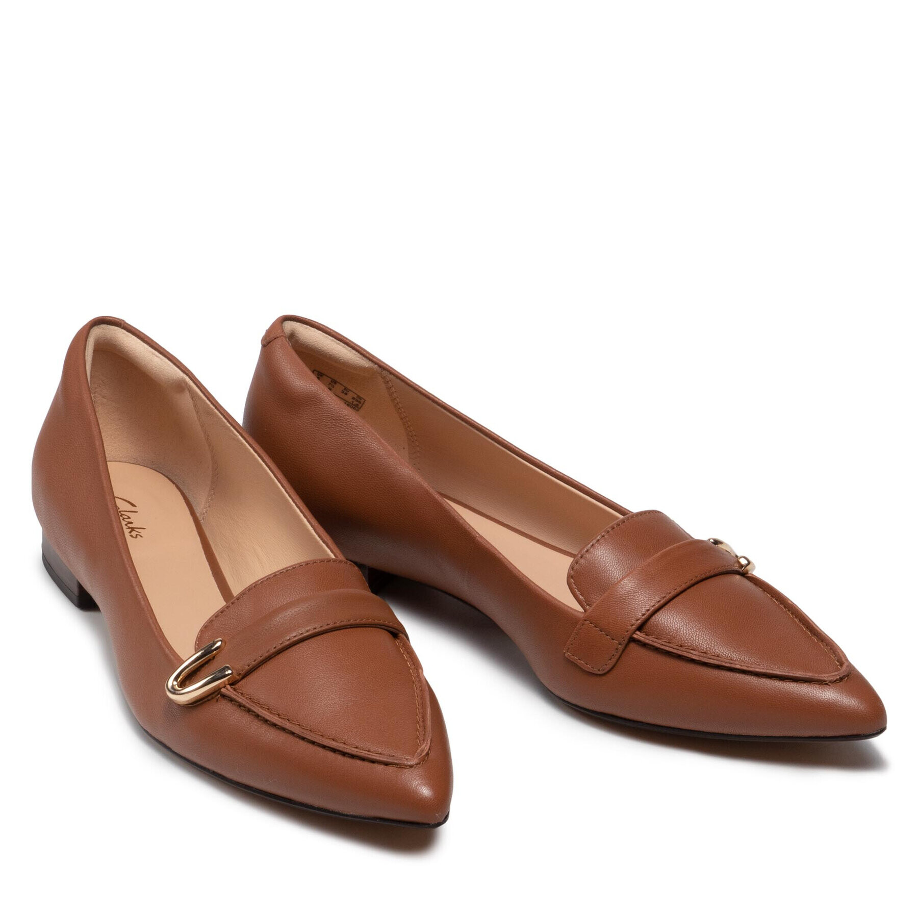 Clarks Обувки Laina15 Buckle 261615274 Кафяв - Pepit.bg