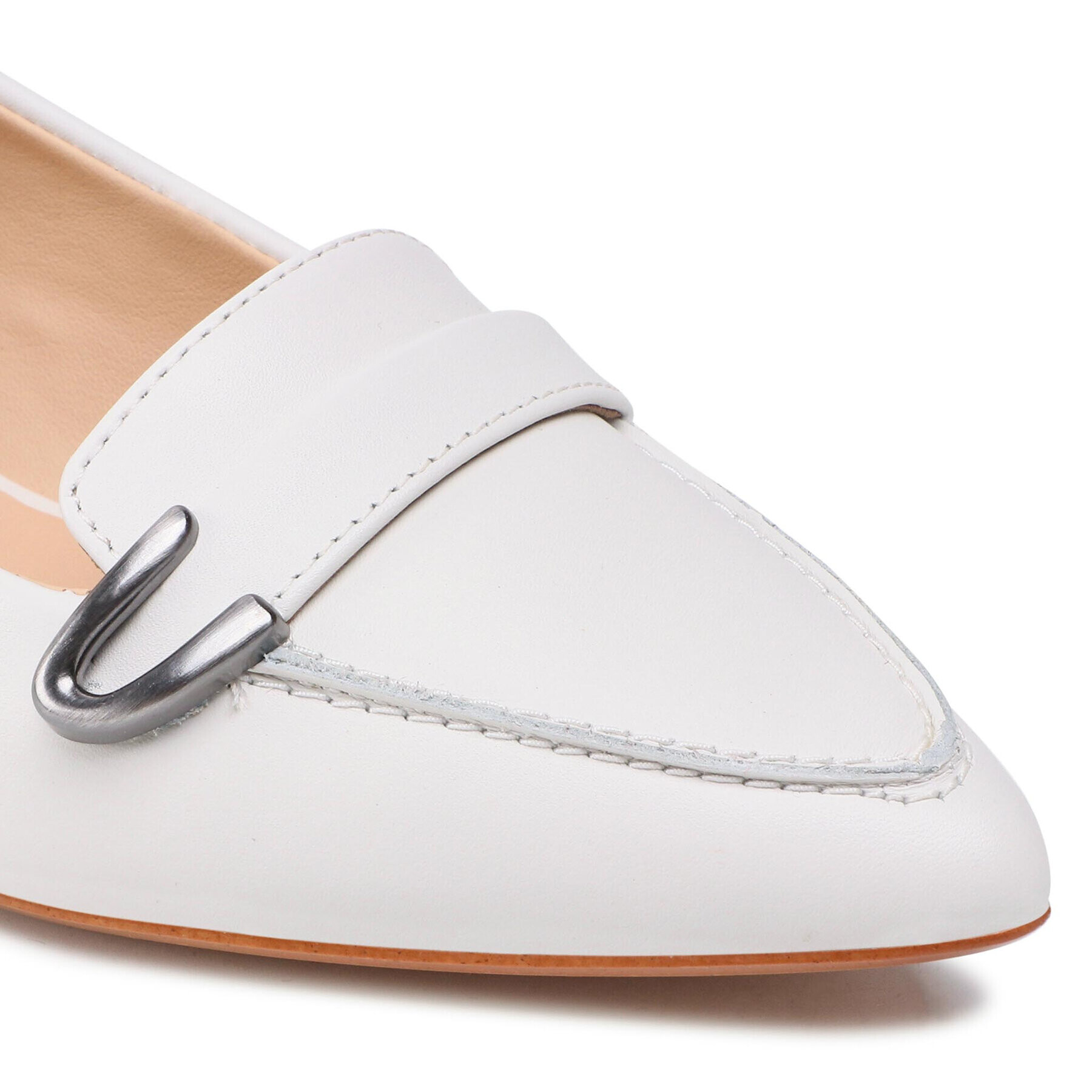 Clarks Обувки Laina15 Buckle 261658994 Бял - Pepit.bg