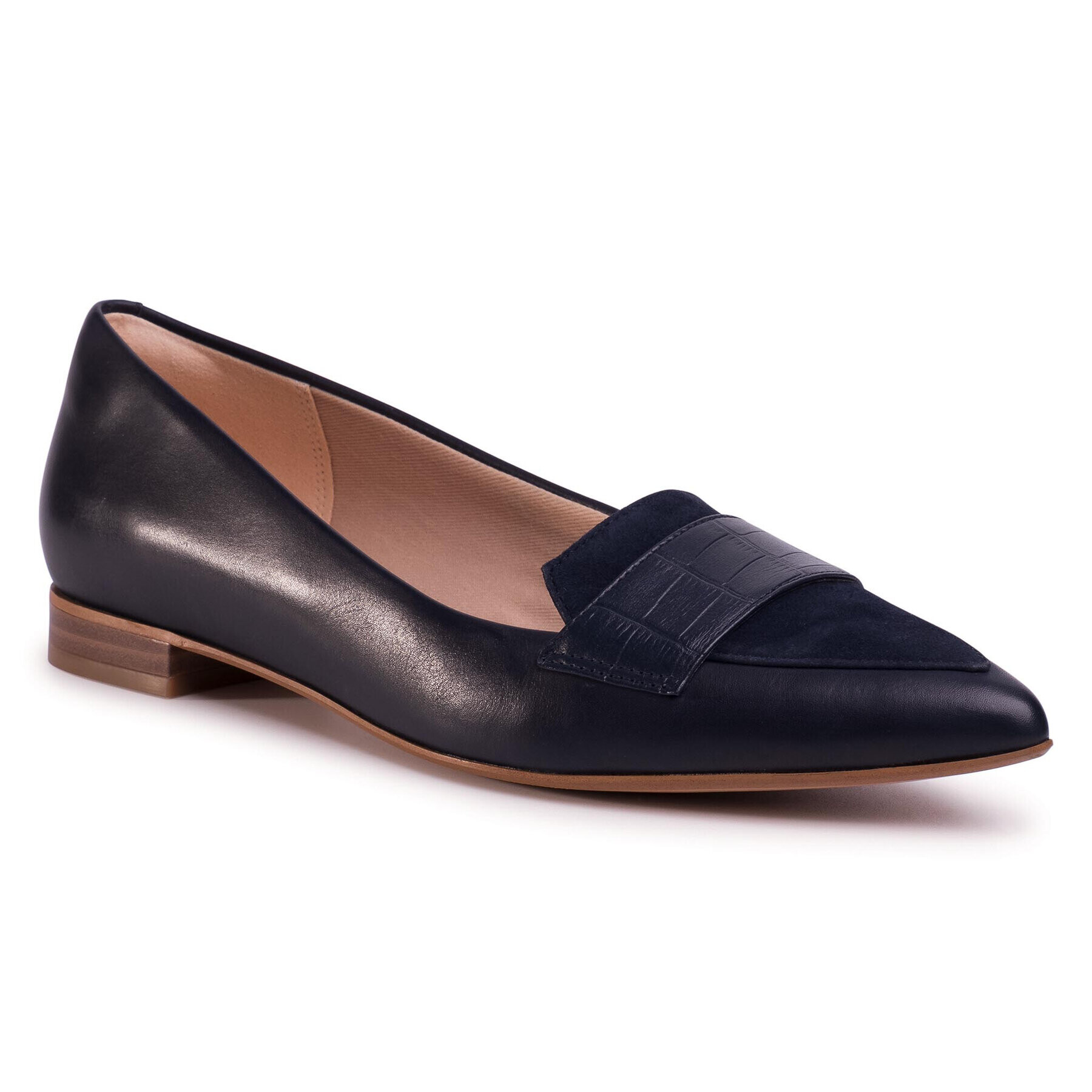 Clarks Обувки Laina15 Loafer 261492644 Тъмносин - Pepit.bg