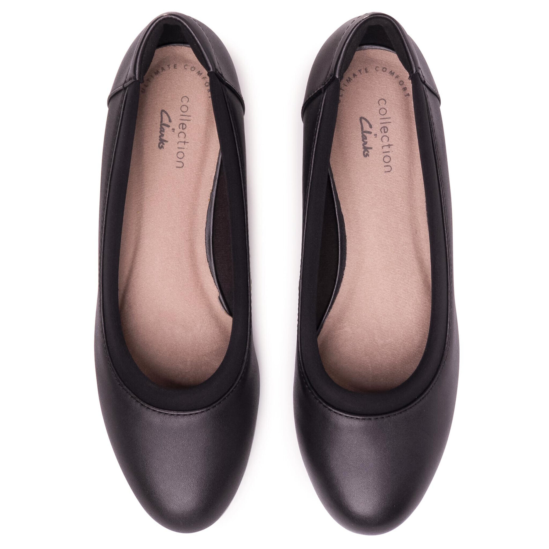 Clarks Обувки Mallory Berry 261453344 Черен - Pepit.bg