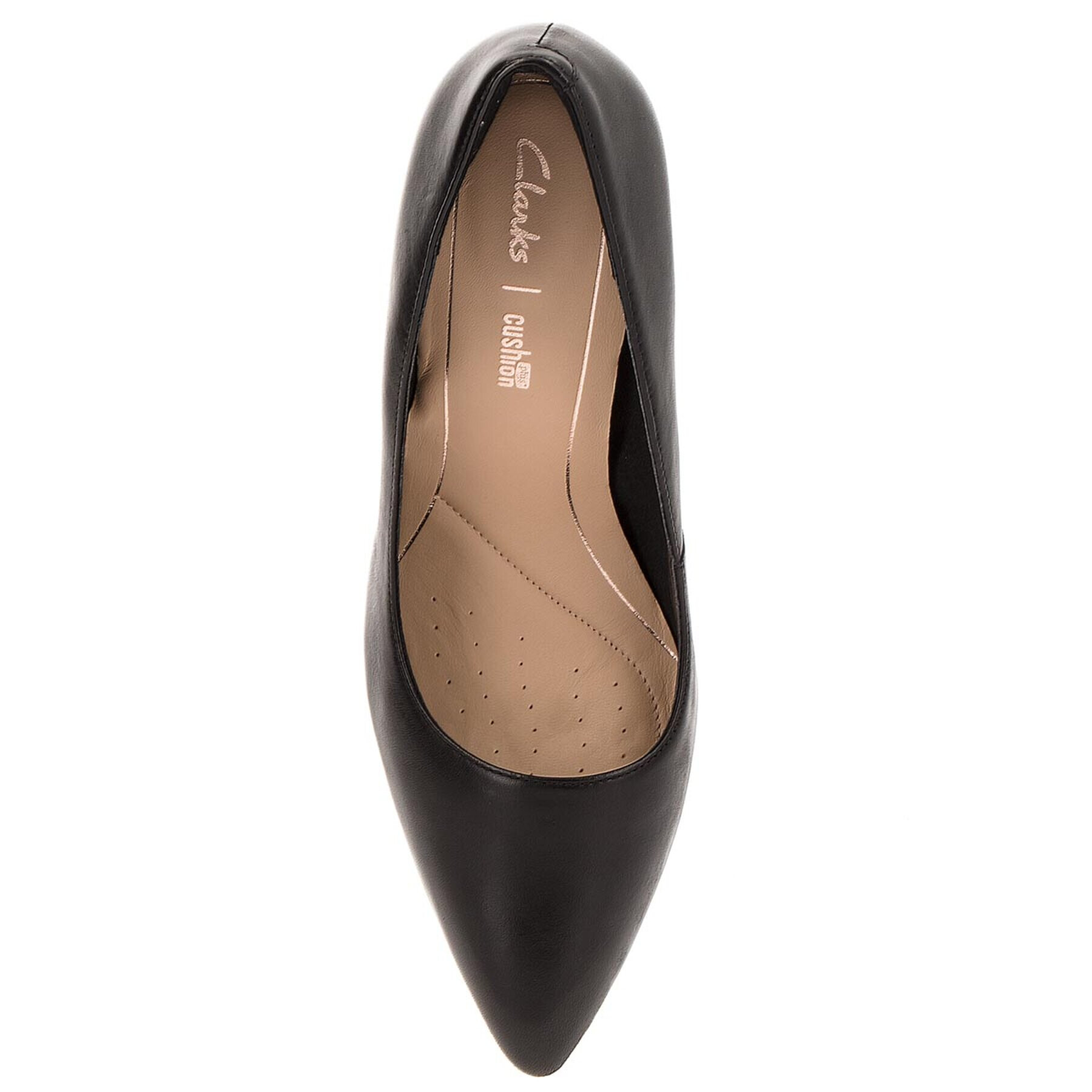 Clarks Обувки на ток Laina Rae 261351744 Черен - Pepit.bg