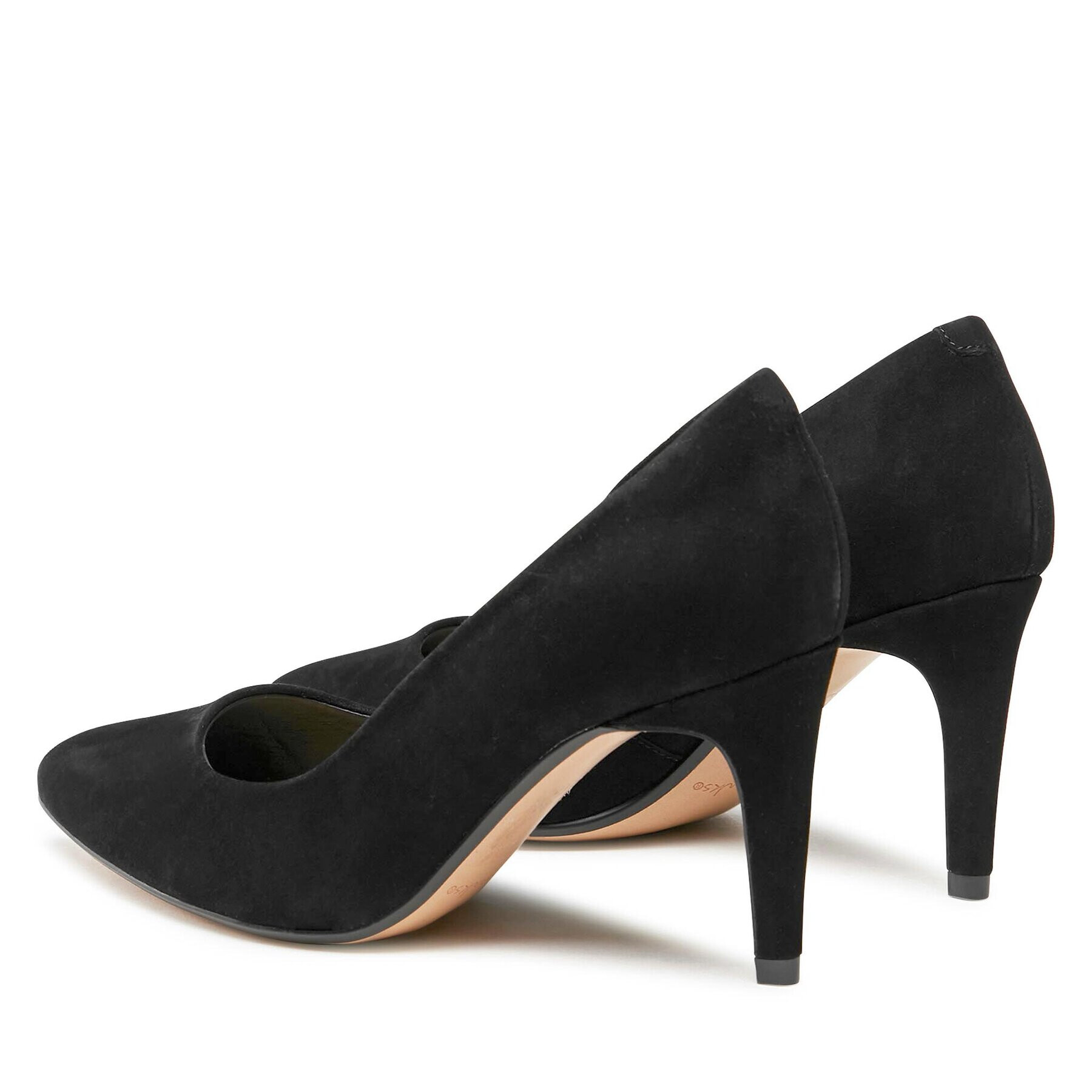 Clarks Обувки на ток Laina Rae 261748054 Черен - Pepit.bg